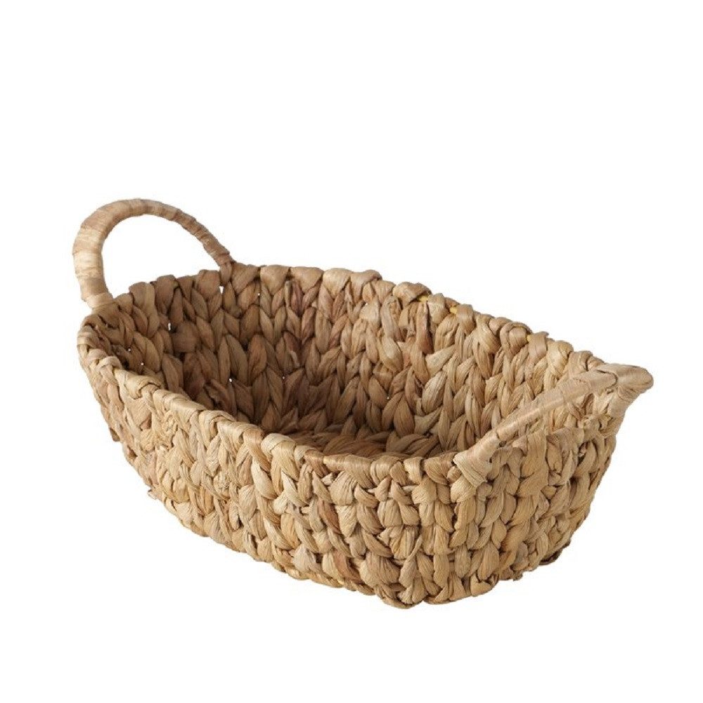 BOLTZE GRUPPE GmbH Flechtkorb Boltze Korb Cado, Naturkorb, 37cm Länge, 2054807 (1 St)