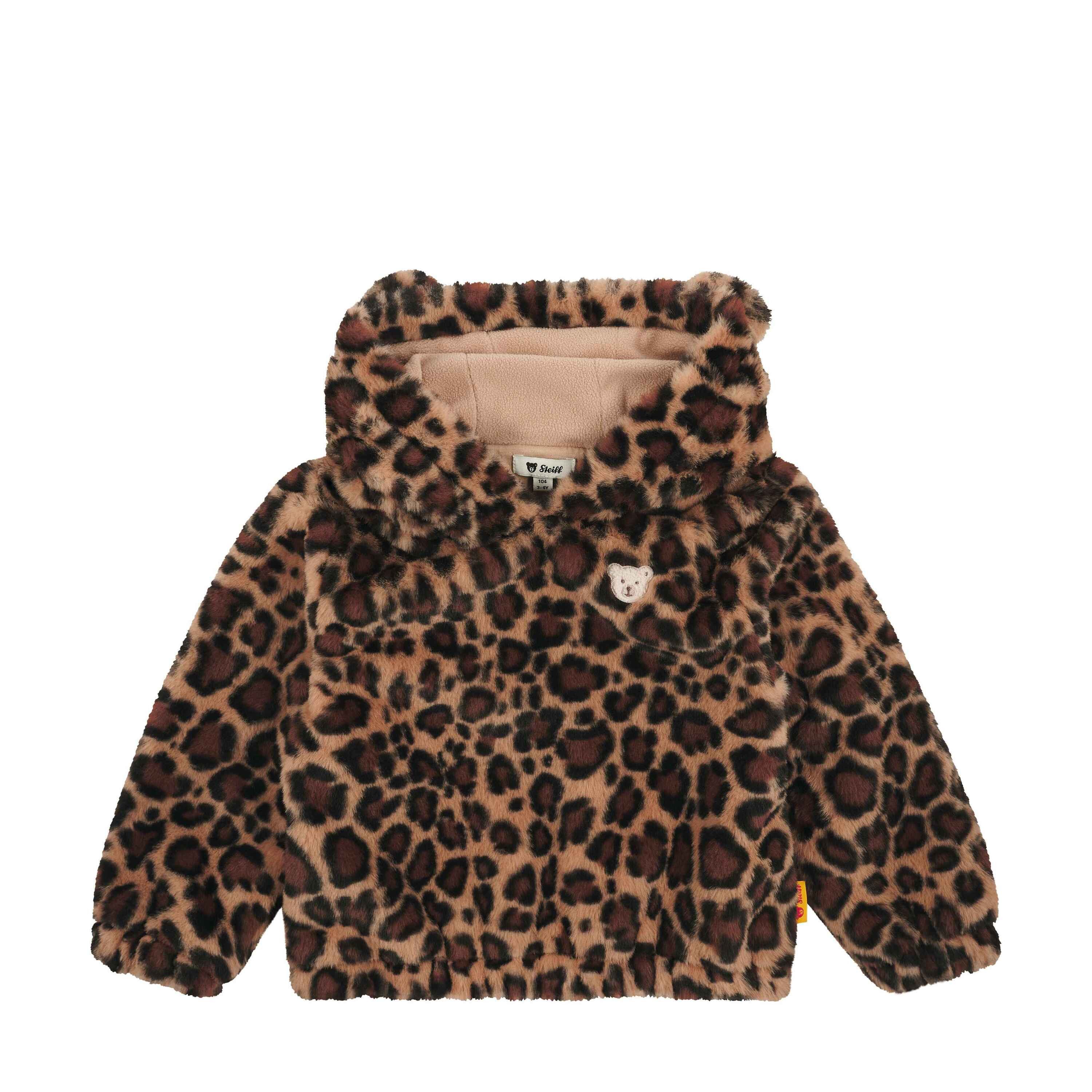 Steiff Sweatshirt Sweatshirt Winter Adventure, gefüttert