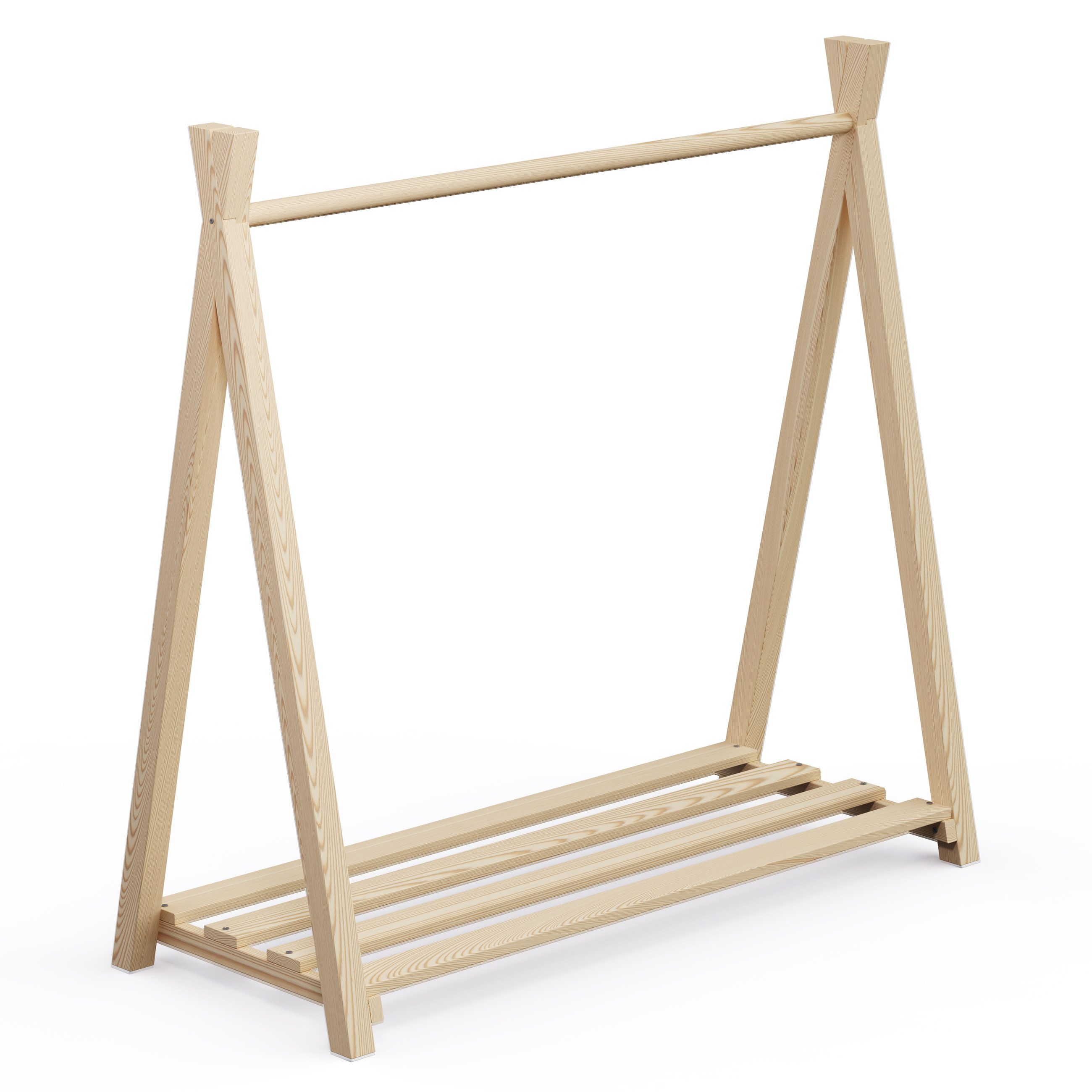 Bellabino Kleiderstange Ryck (Kindergarderobe inkl. Schuhablagefläche), günstig online kaufen