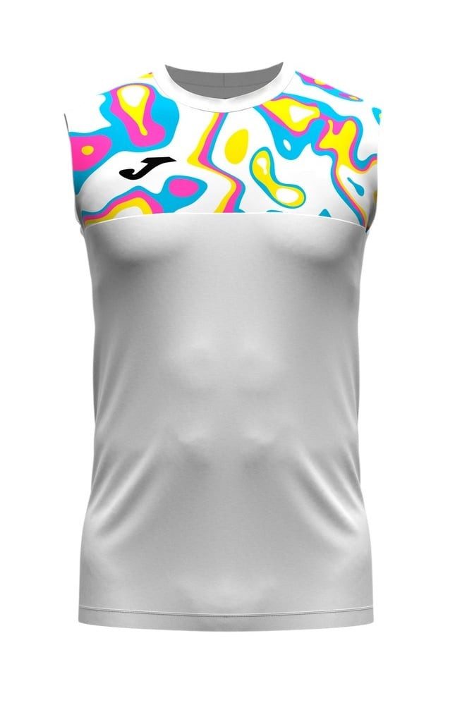 Joma Tanktop Tennis-Padel Tank Top Torneo Capsule (ärmellos) weiss Herren