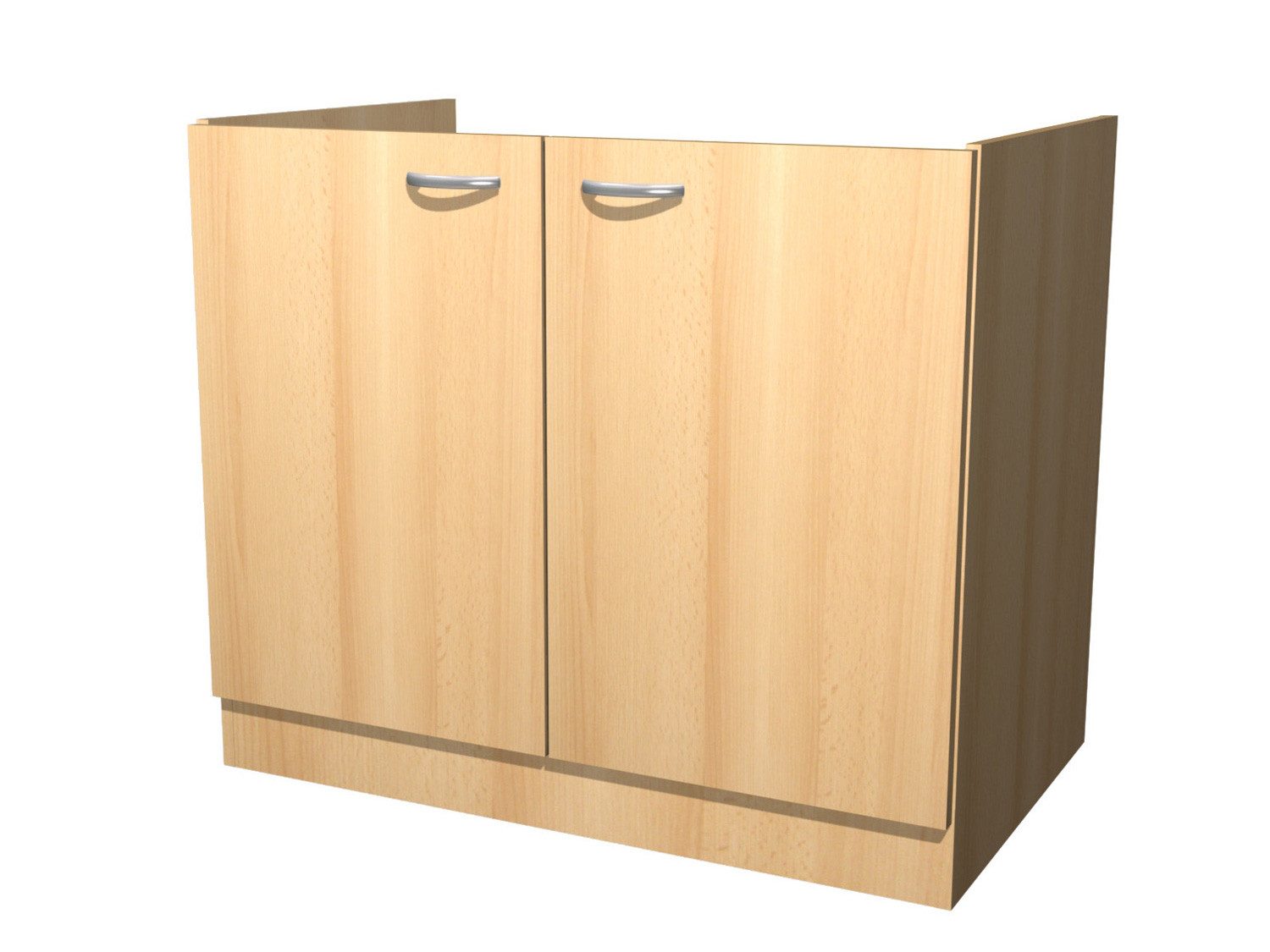 Flex-Well Spülenunterschrank Spülenunterschrank ohne Arbeitsplatte - günstig online kaufen