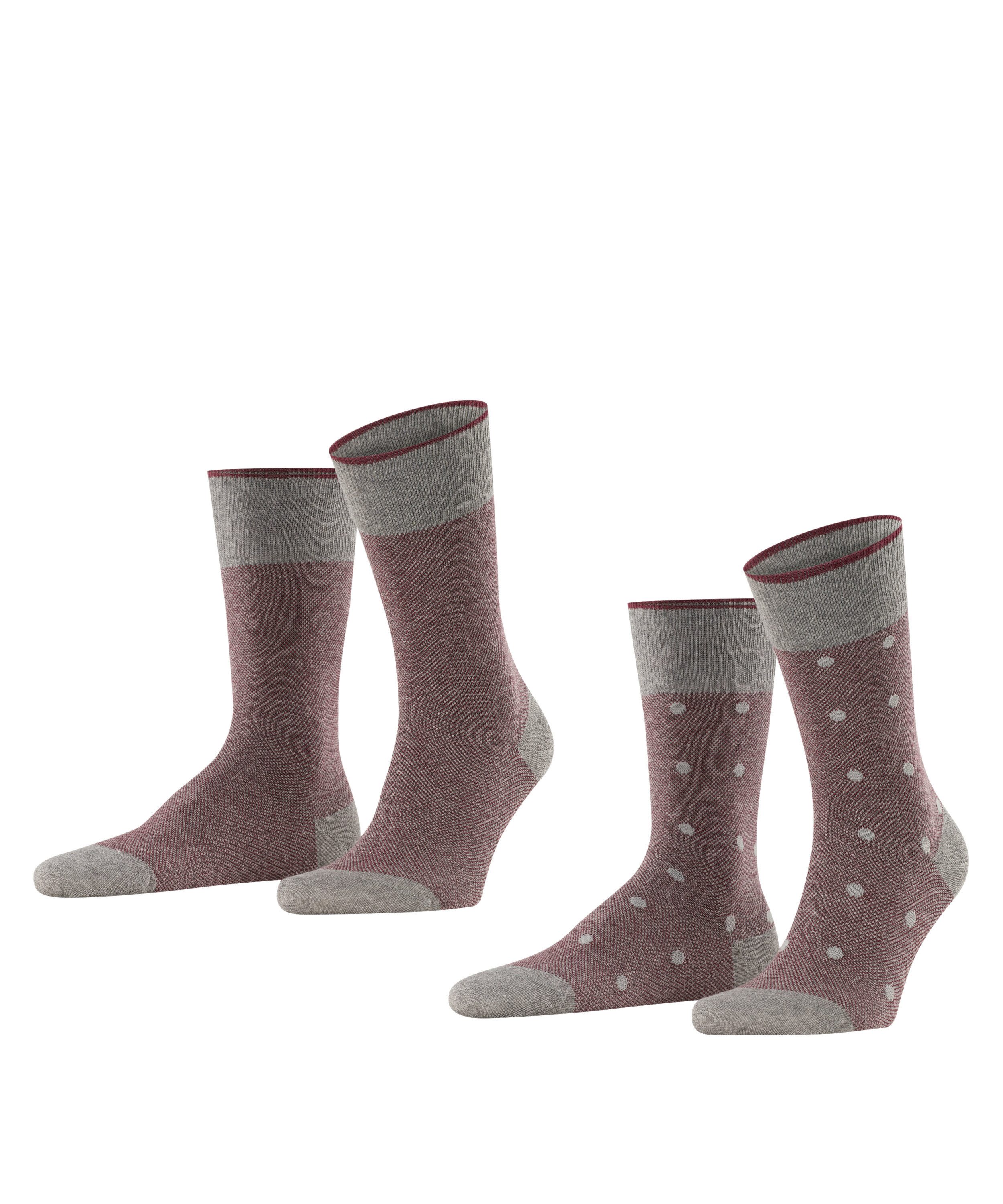 Esprit Socken Esprit Piqué Dot 2-Pack Herren (2-Paar) mit Punktdesign