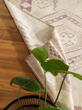 Teppich Ana, benuta, rechteckig, Höhe: 5 mm, Kunstfaser, Berber, Ethno-Style, Wohnzimmer