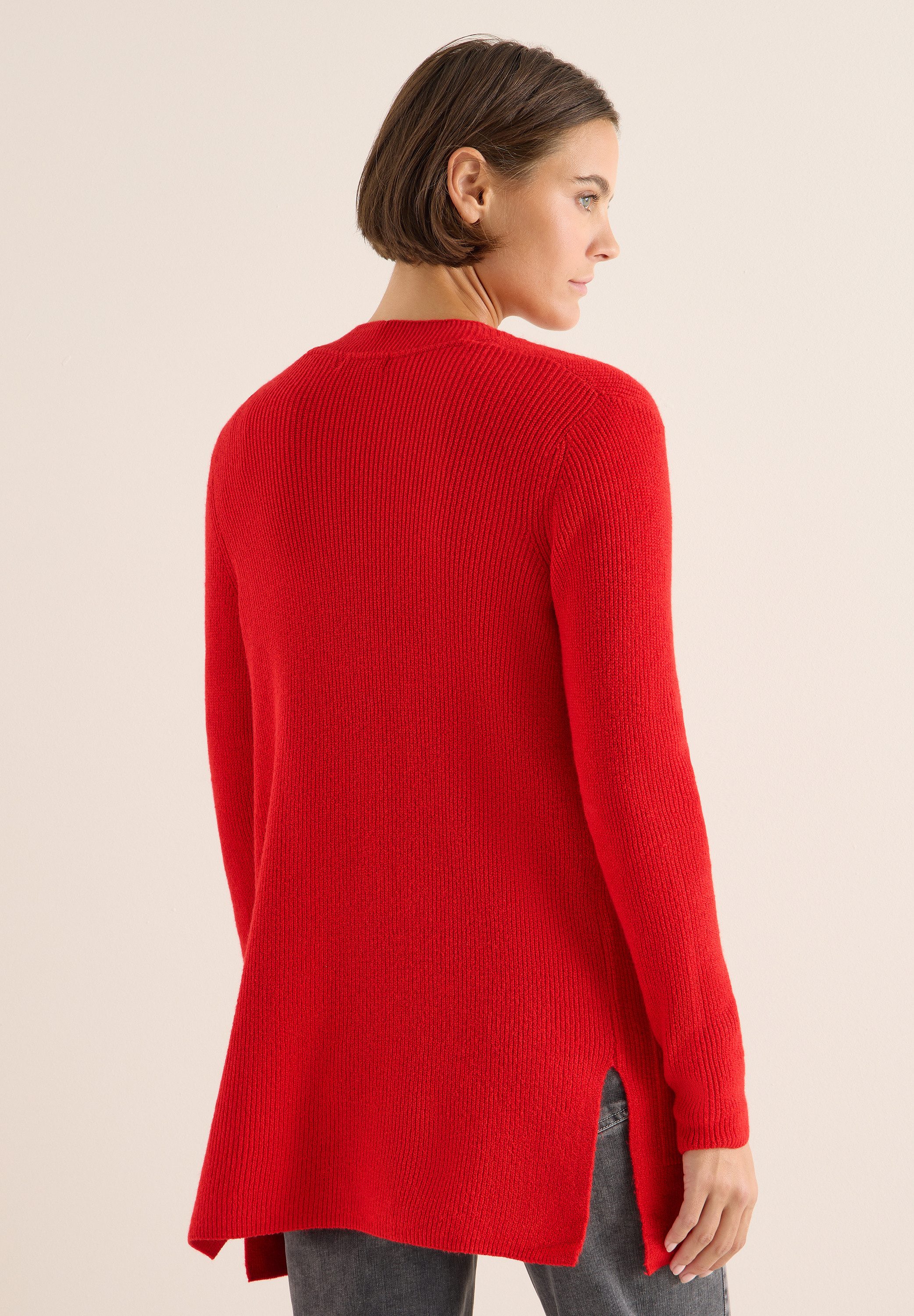 CECIL Strickjacke im soften Baumwoll-Mix günstig online kaufen