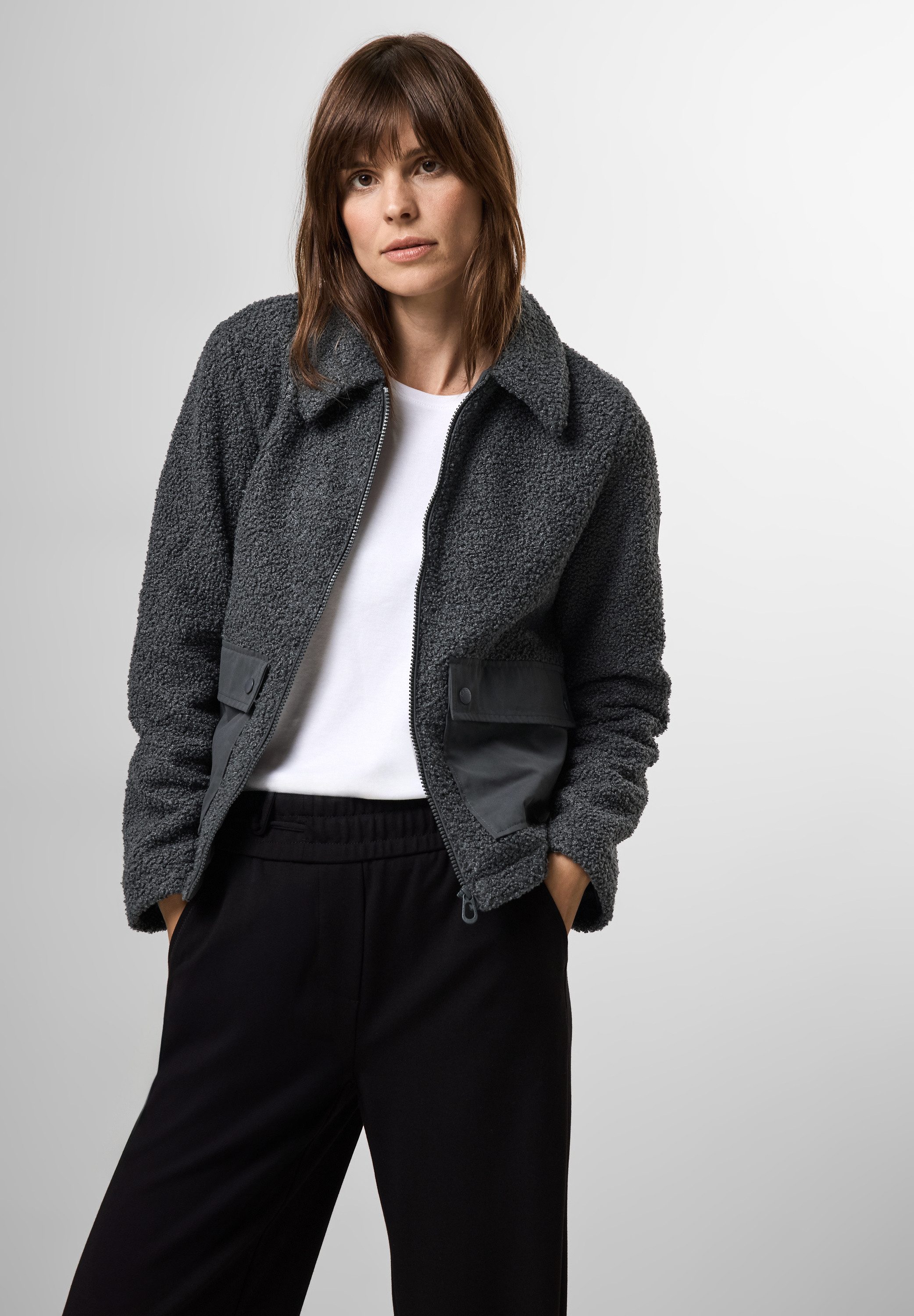 Fellimitatjacke