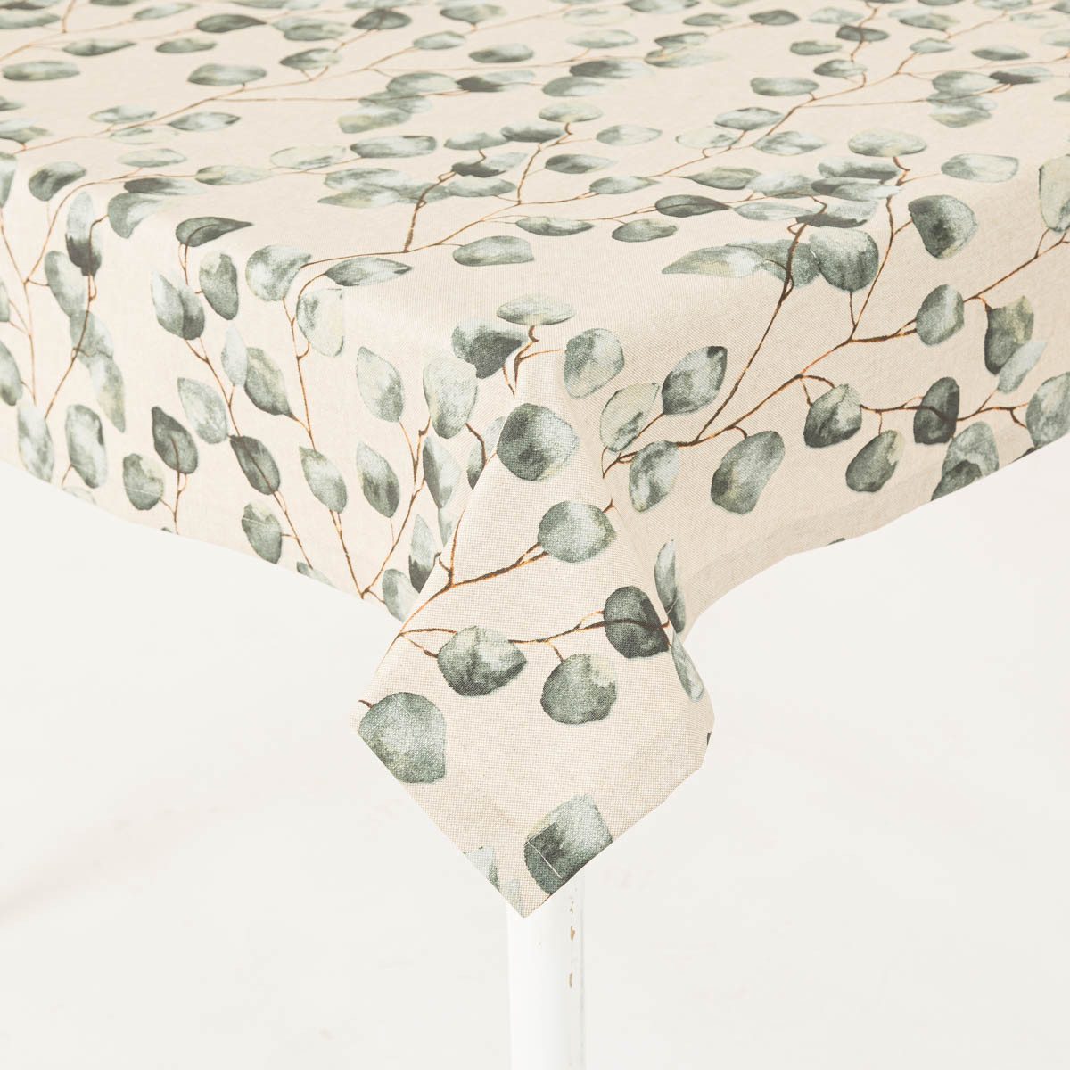 SCHÖNER LEBEN. Tischdecke Tischdecke abwaschbar Eucalyptus günstig online kaufen