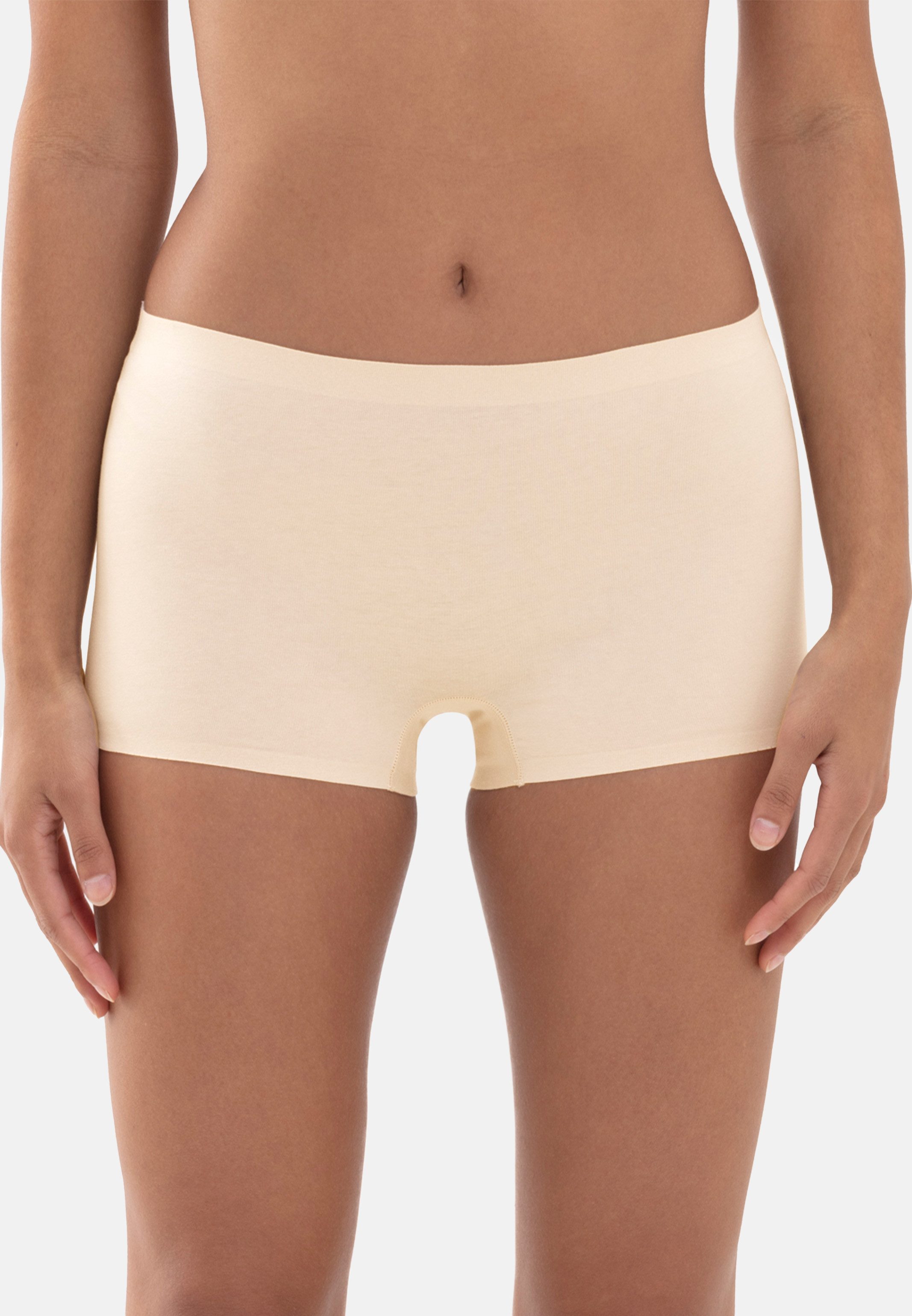 Mey Panty 2er Pack Natural Second Me (Spar-Set, 2-St) Short Slip - Baumwolle - Atmungsaktiv - Elastisches Material