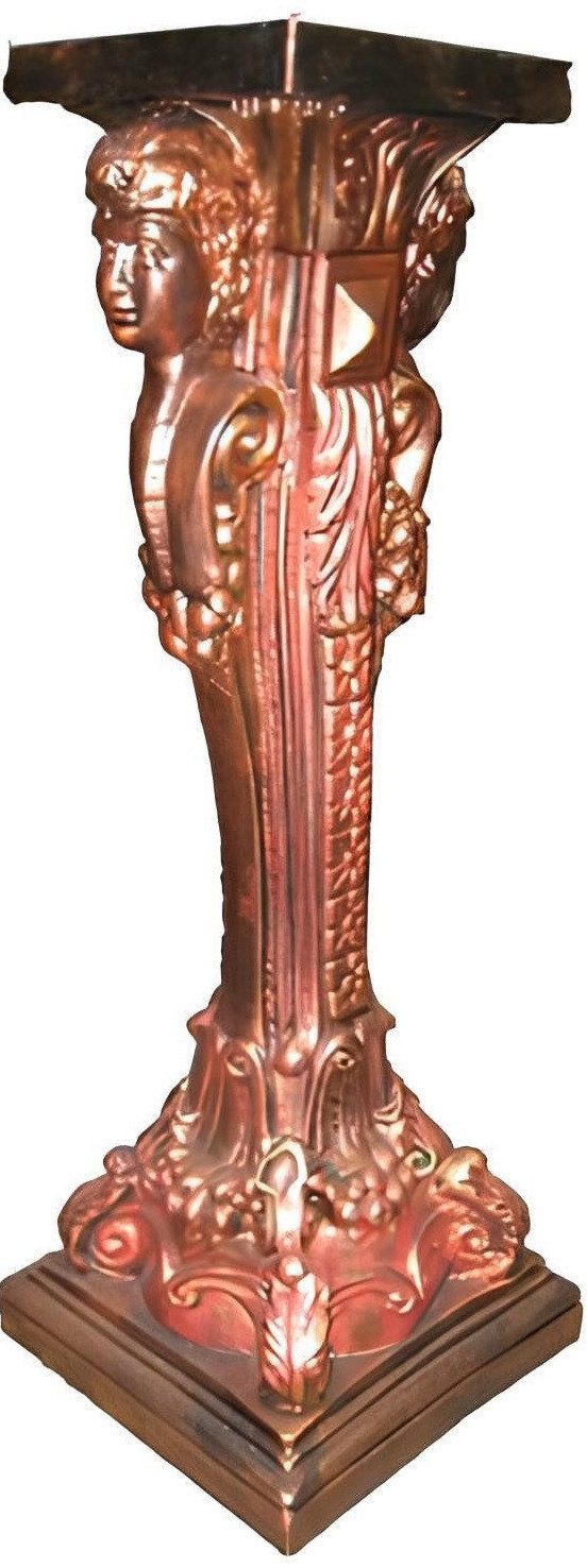 Xlmoebel Dekosäule Elegante Deko Figur aus hochwertigem Material Sofort, Hergestellt in Europa