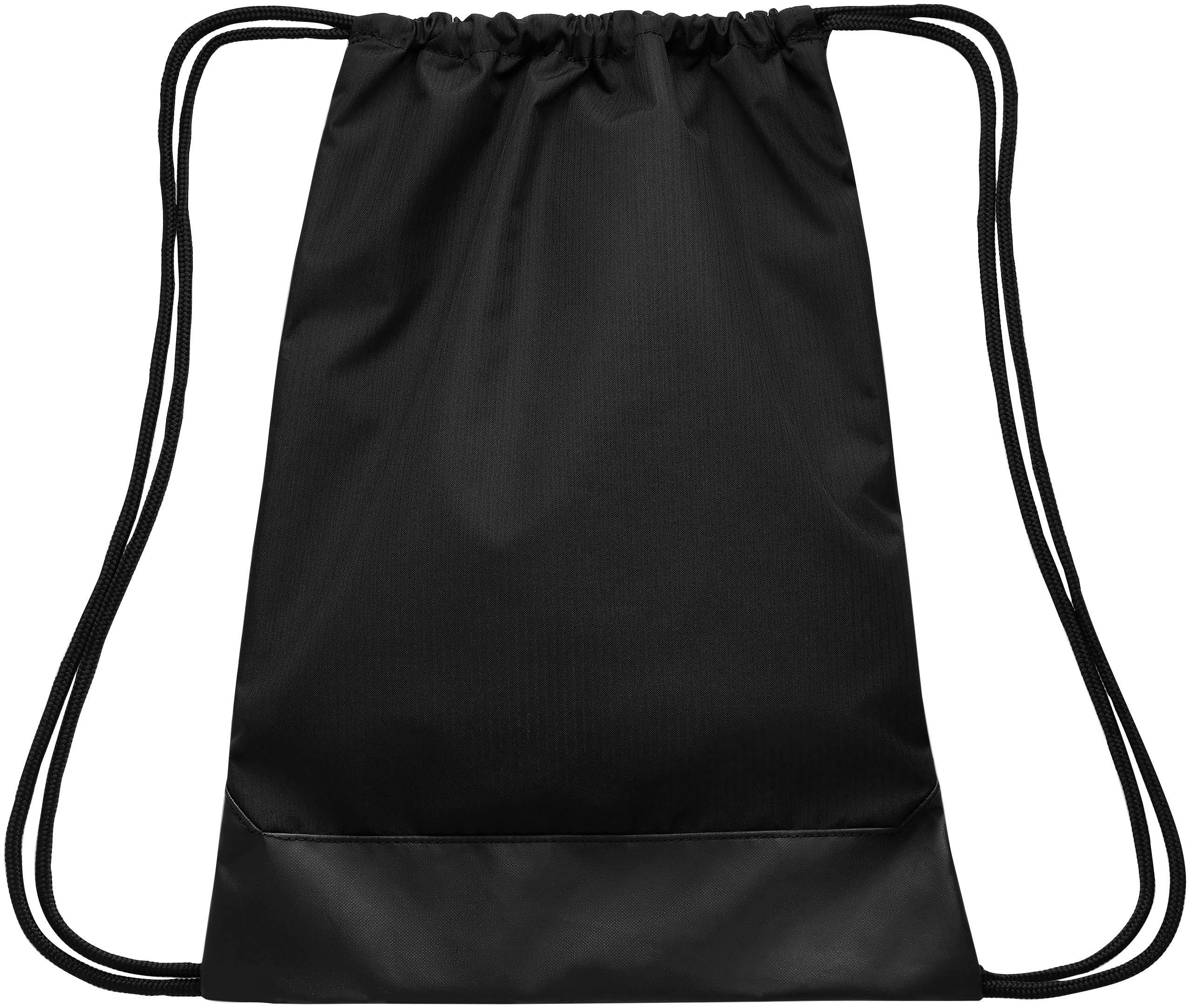 Nike Sporttasche NK BRSLA DRAWSTRNG - 9.5 (18L) (1-tlg), mit Logodruck, mit Kordelzug-Schulterträger