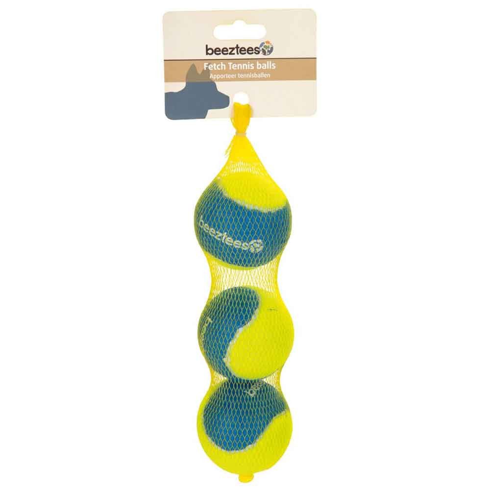 Tierball Beeztees Fetch Tennis Bälle 3er Set