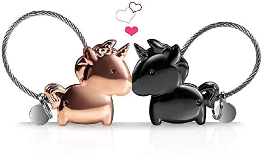 Geschenkehöhle Schlüsselanhänger Set für Paare, 2-teilig günstig online kaufen