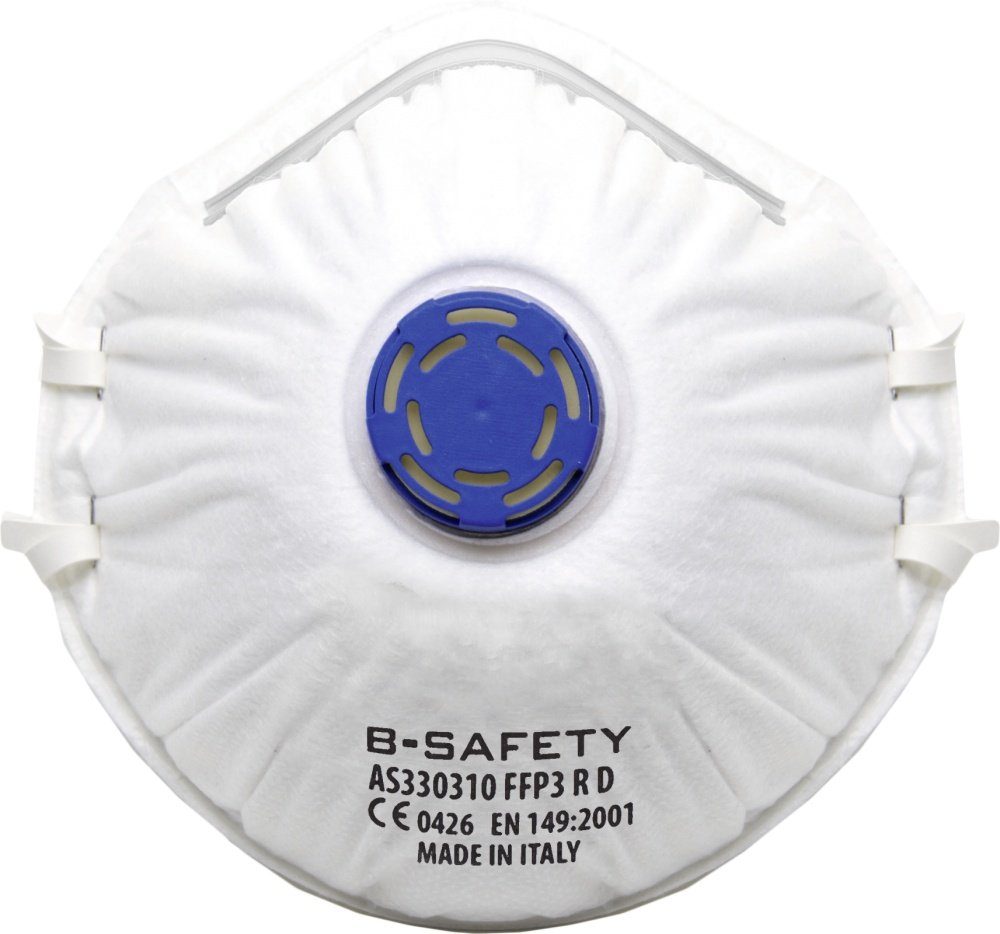 König Werbeanlagen Hinweisschild pure breath Atemschutzmaske mit Ausatemventil, Schutzstufe FFP3