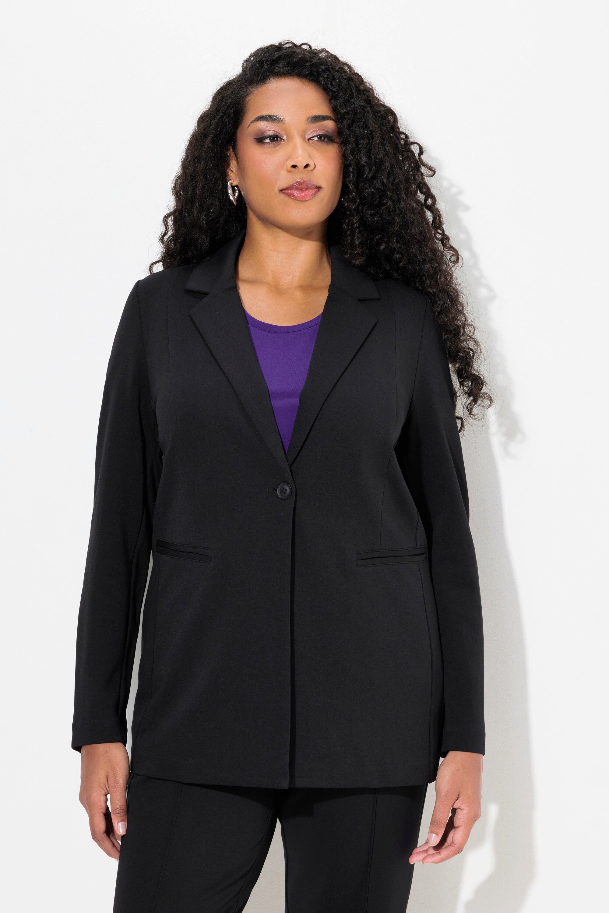 Ulla Popken Jerseyblazer Blazer Punto di günstig online kaufen