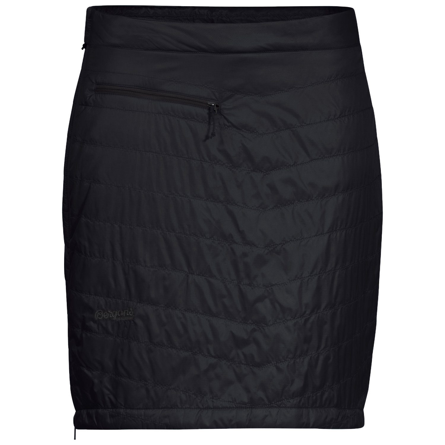 Insulated Bergans Damen Røros Black Skirt Skort Bergans