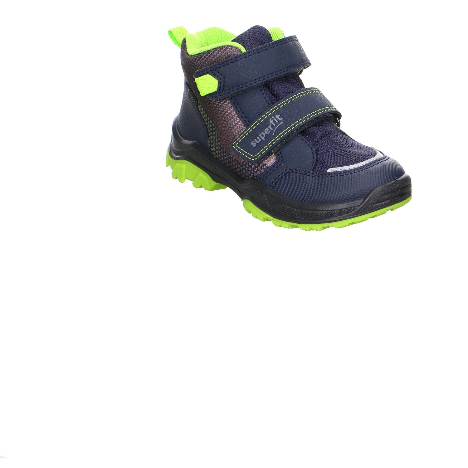 Superfit Superfit Jupiter Synthetik Klettstiefel Winter Mädchen blau Winterstiefelette