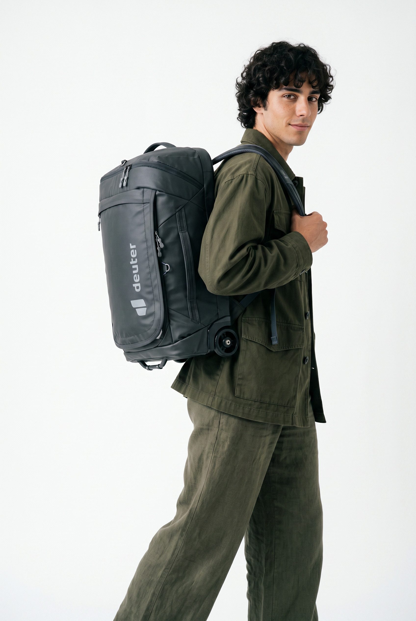deuter Reisetasche Duffel Pro Movo 36, 36 Liter Volumen, als Tasche und Rucksacksack einzusetzen