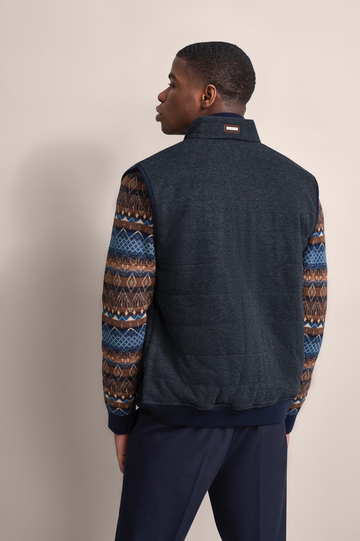 bugatti Sweatweste mit Steppung