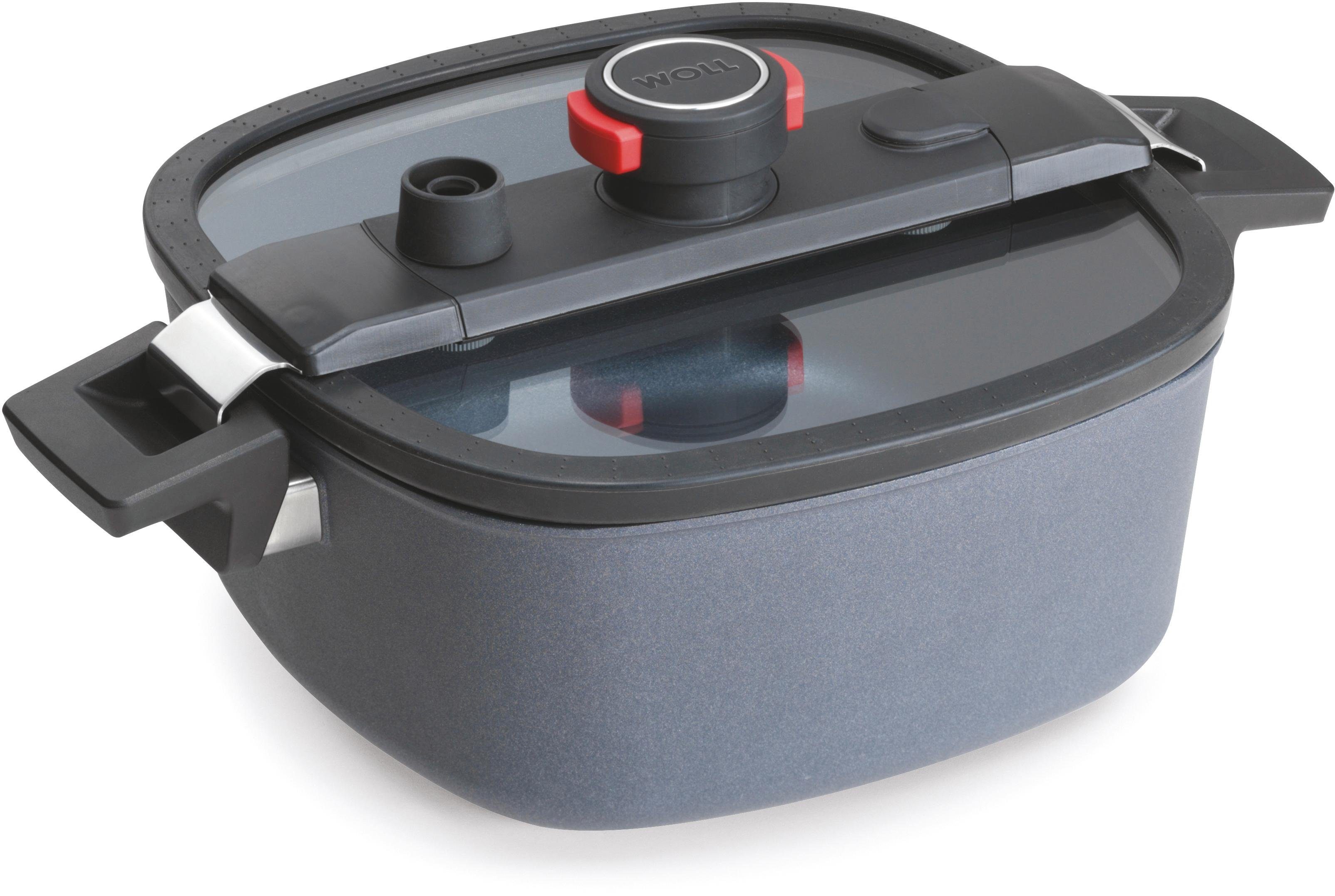 WOLL Dampfgartopf MADE IN GERMANY - Active-Lite, Aluminiumguss (1-tlg., Made in Germany), Dampfkochtopf, incl. Active-Lite Deckel, Induktion, 5,5 Liter