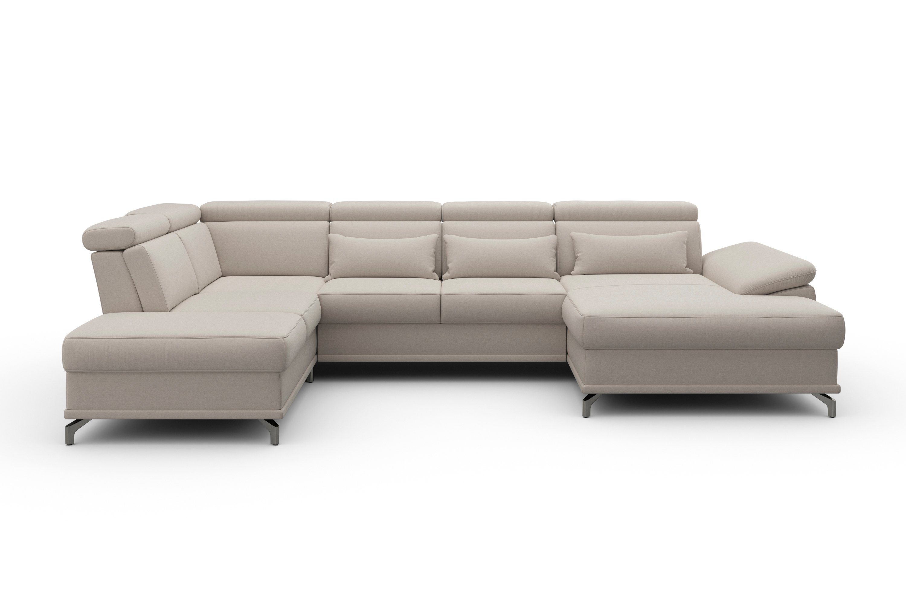 sit&more Wohnlandschaft "Cabrio U-Form, B: 359 cm, mit Sitztiefen-, Arm- & günstig online kaufen