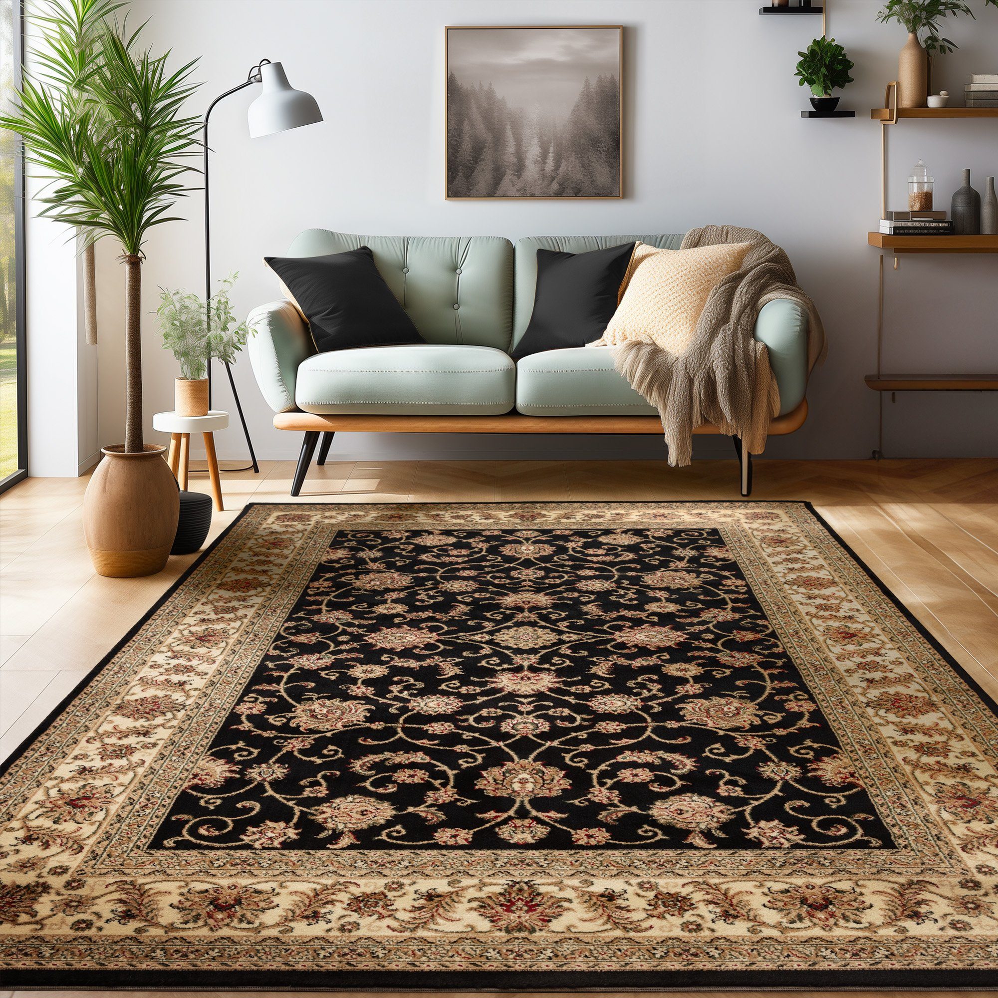 Orientteppich Orientalisch Design, SIMPEX24, Доріжка, Höhe: 12 mm, Orinet Teppich Webteppich orientalischen Mustern Teppich Wohnzimmer
