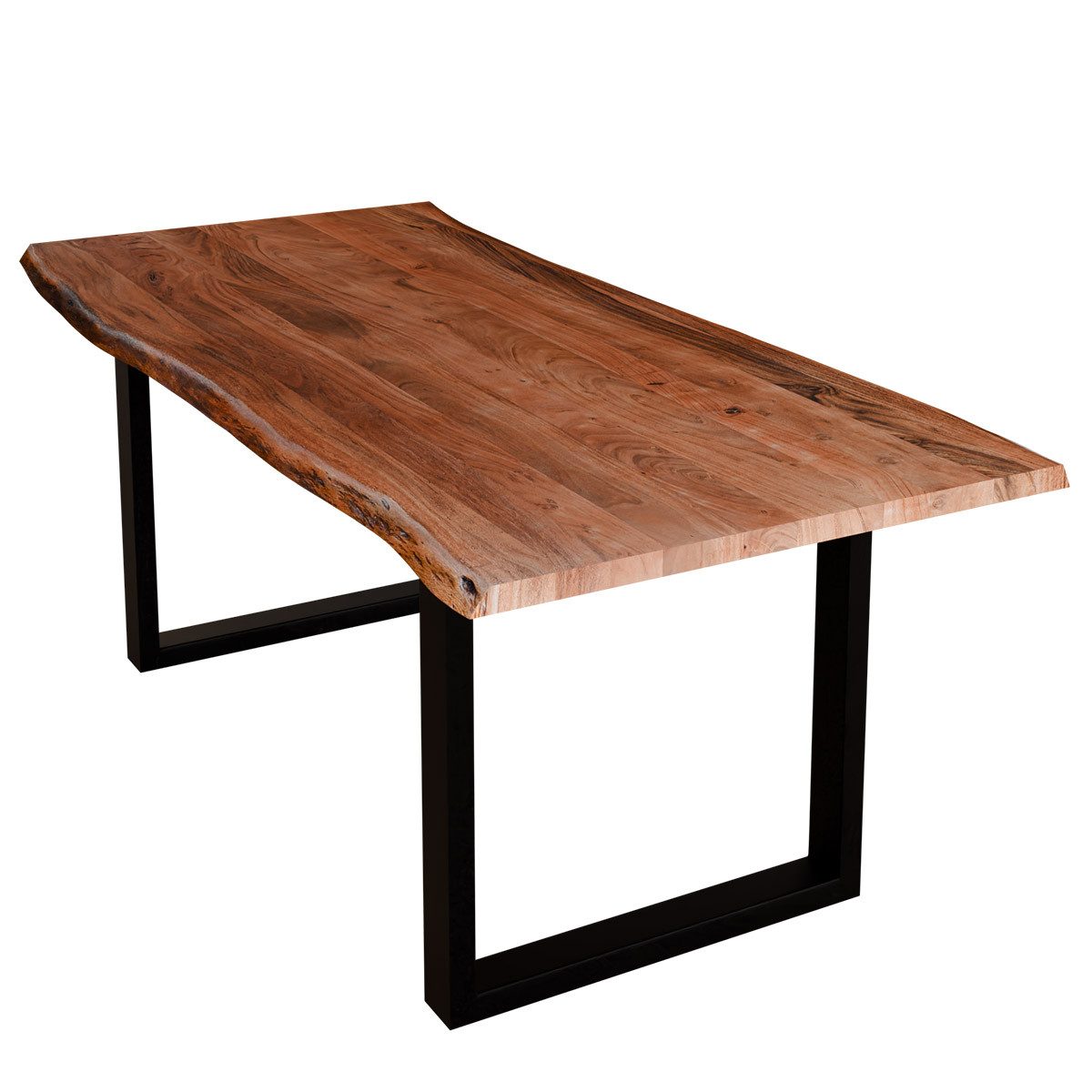 Liadomo Baumkantentisch Diala, Akazie Massivholz, Platte mit natürlicher Ba günstig online kaufen