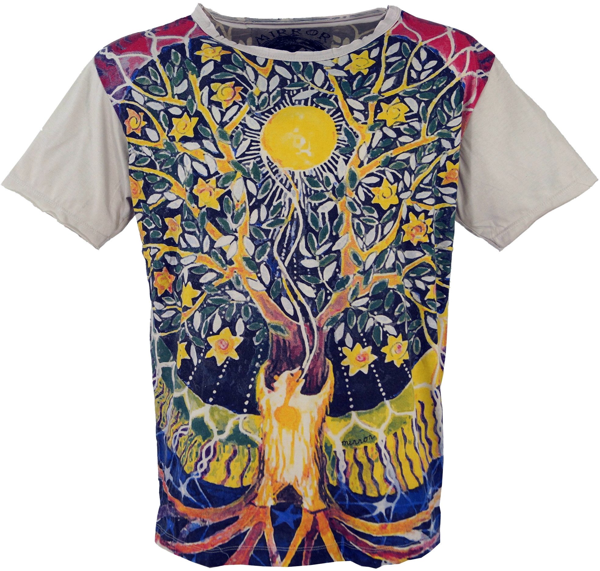 Guru-Shop T-Shirt Mirror T-Shirt - Tree günstig online kaufen