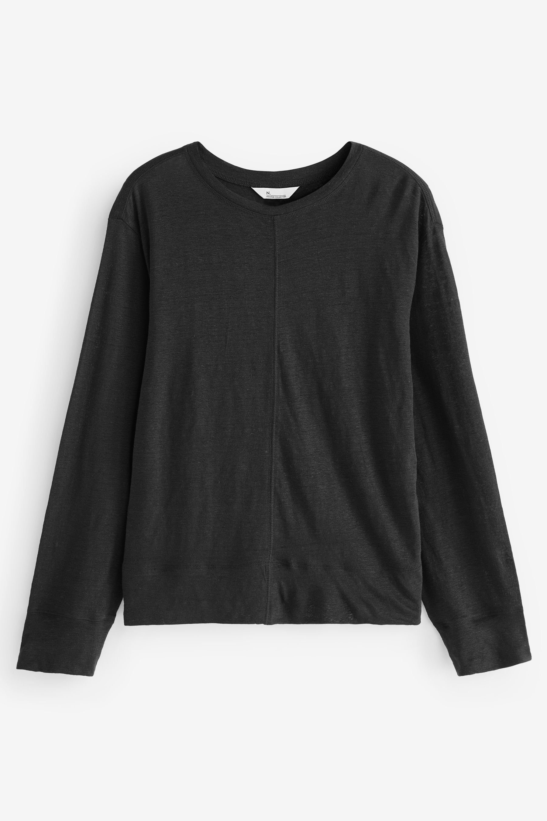 Next Langarmshirt Langarmoberteil aus 100 % Leinen günstig online kaufen