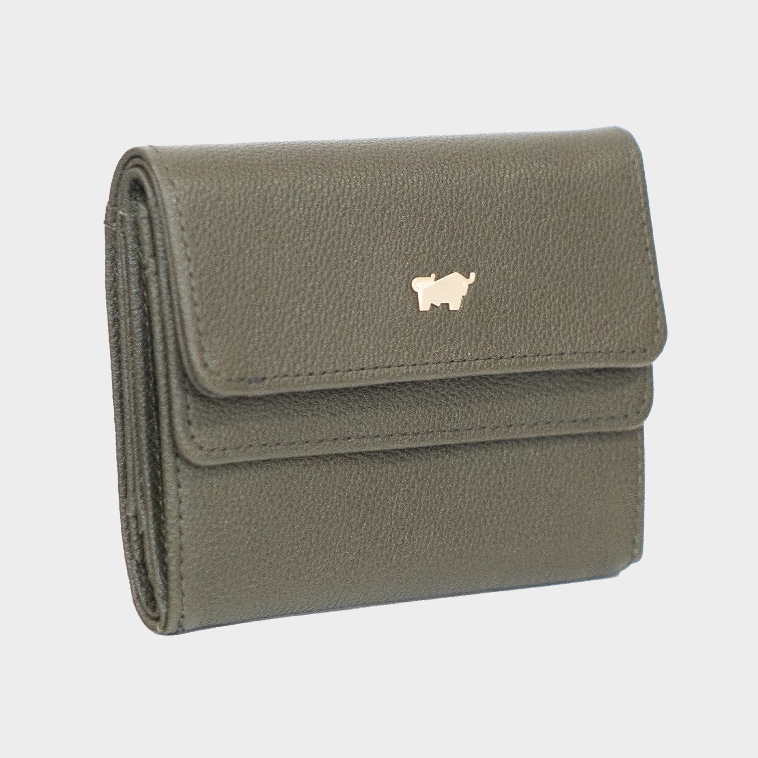 Braun Büffel Mini Geldbörse KAROLINE ICONIC Geldbörse S 5CS olive
