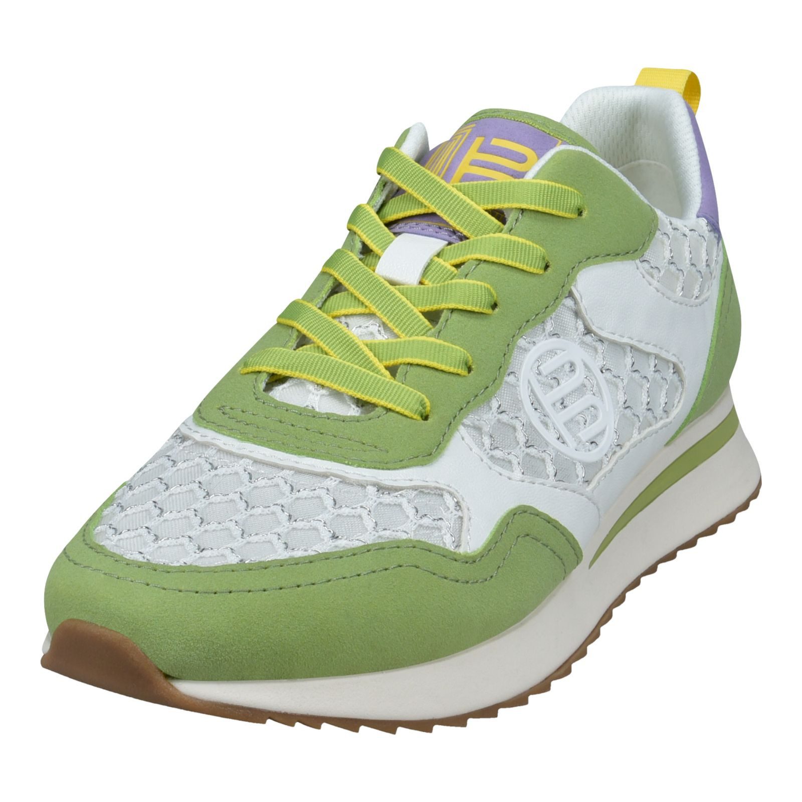 BAGATT TT.BAGATT Damen Sneaker D31-ARA01-5569-2081 white / multicolour Schnürschuh
