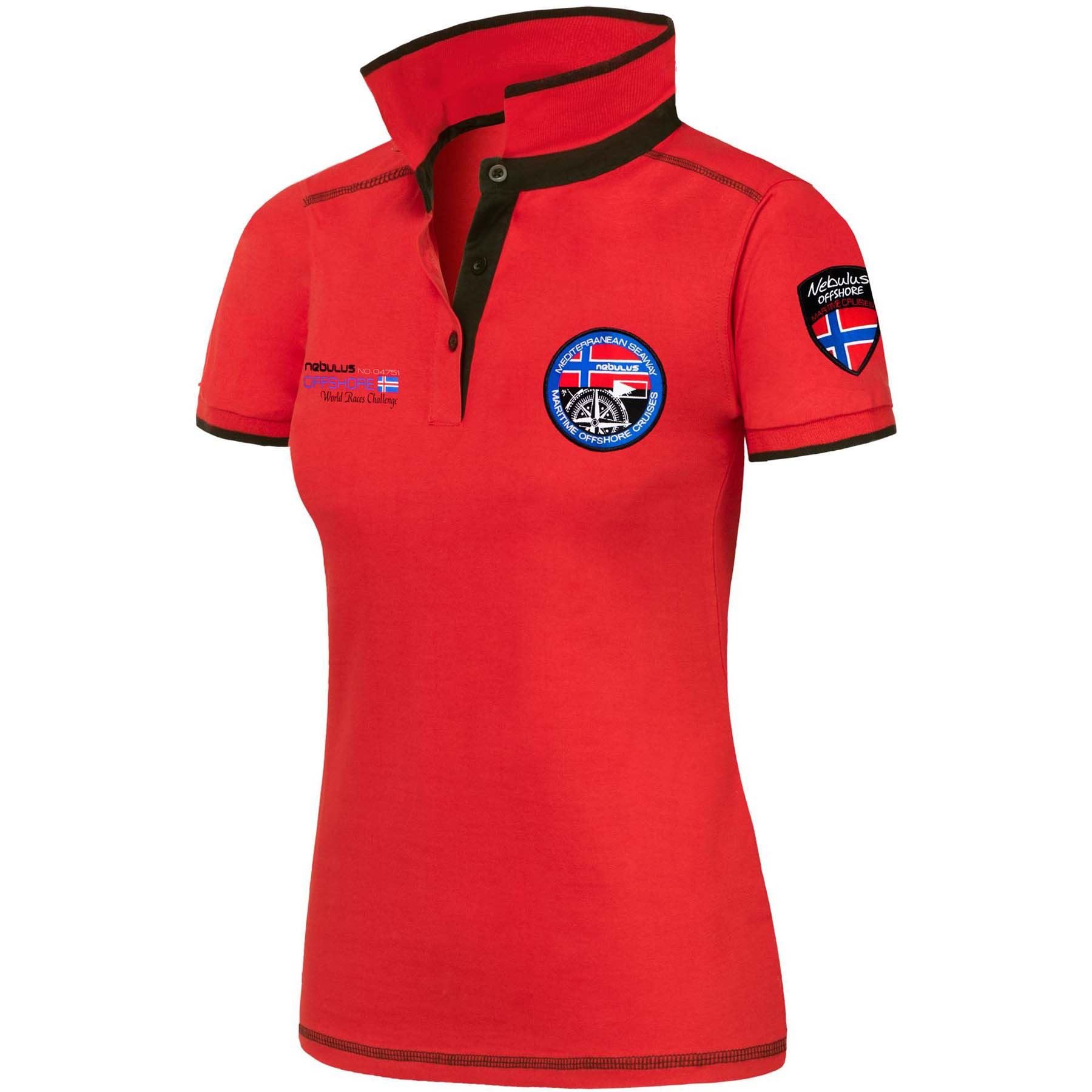 Nebulus Poloshirt FORWARD, P4051 - Damen, rot, M/38