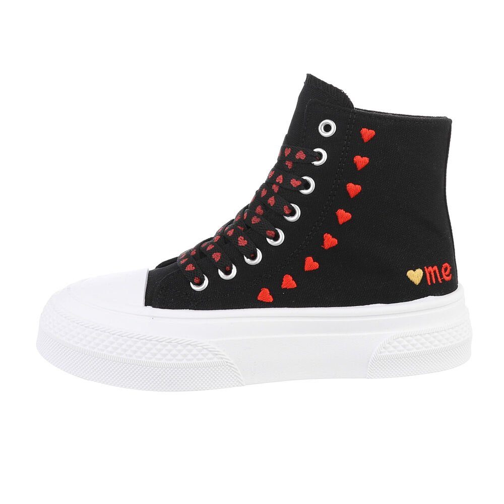 Ital-Design Damen High-Top Freizeit Sneakerboots (85697917) günstig online kaufen
