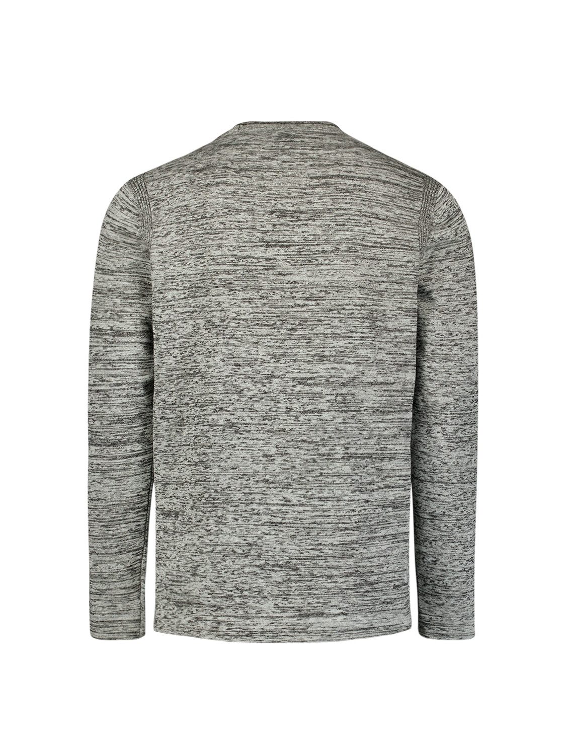 NO EXCESS Rundhalspullover in melierter Optik günstig online kaufen