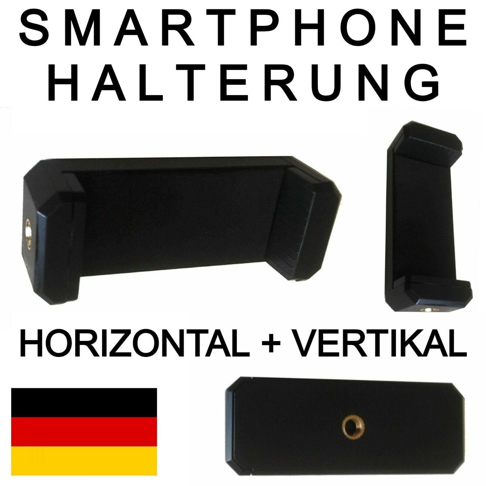 TronicXL Universal Handy Halterung Stativ Adapter Aufsatz für Smartphone iPhone Kamerastativ