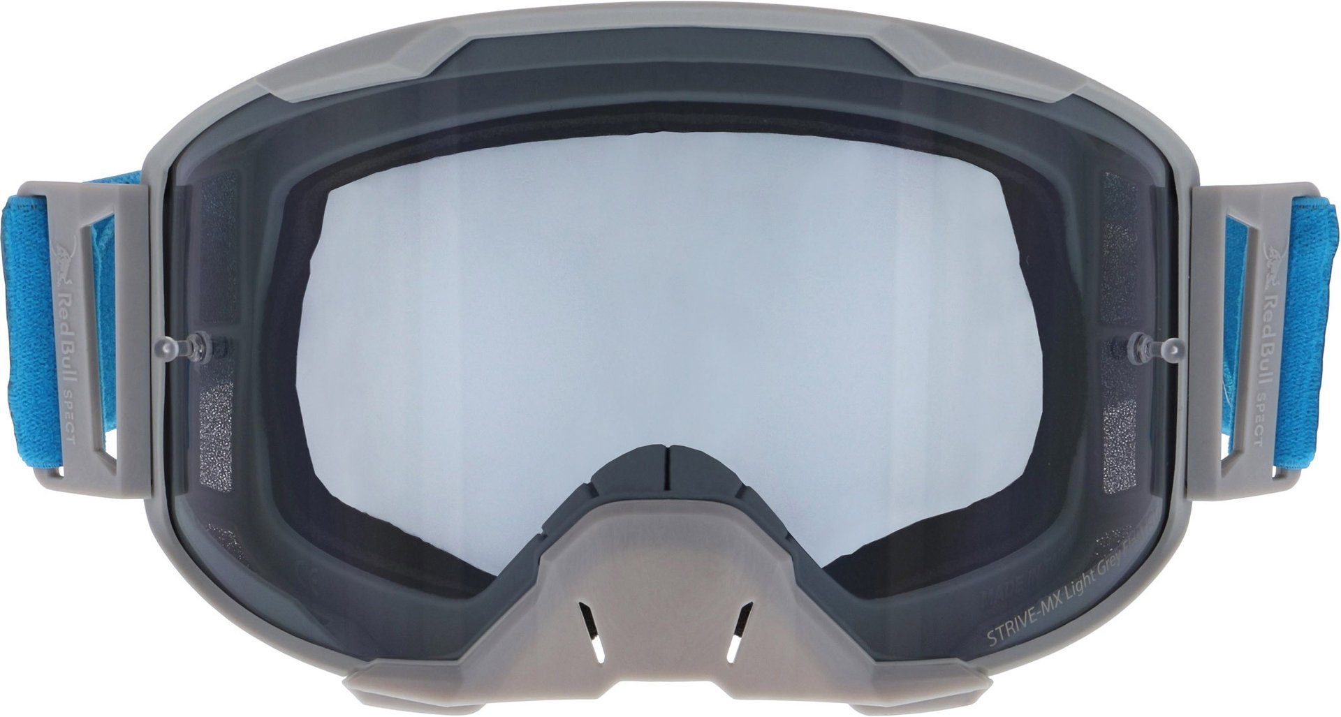Red Bull SPECT Eyewear Motorradbrille Strive 005 Motocross Brille, Antifog,Verspiegelt