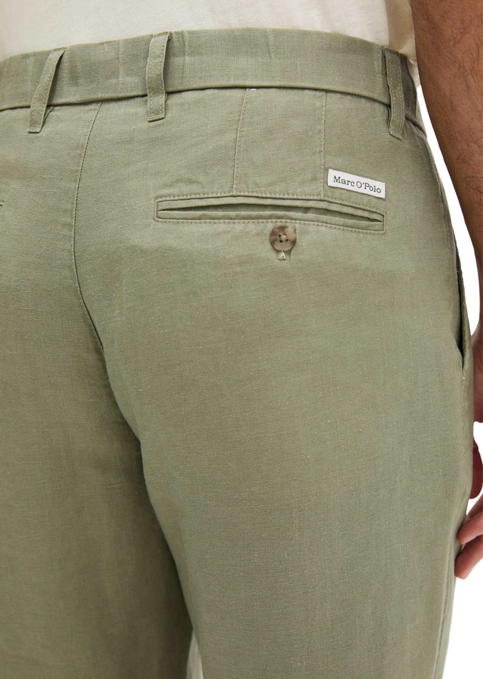 Marc O'Polo Leinenhose Osby jogger pleats – Bild 3 von 5