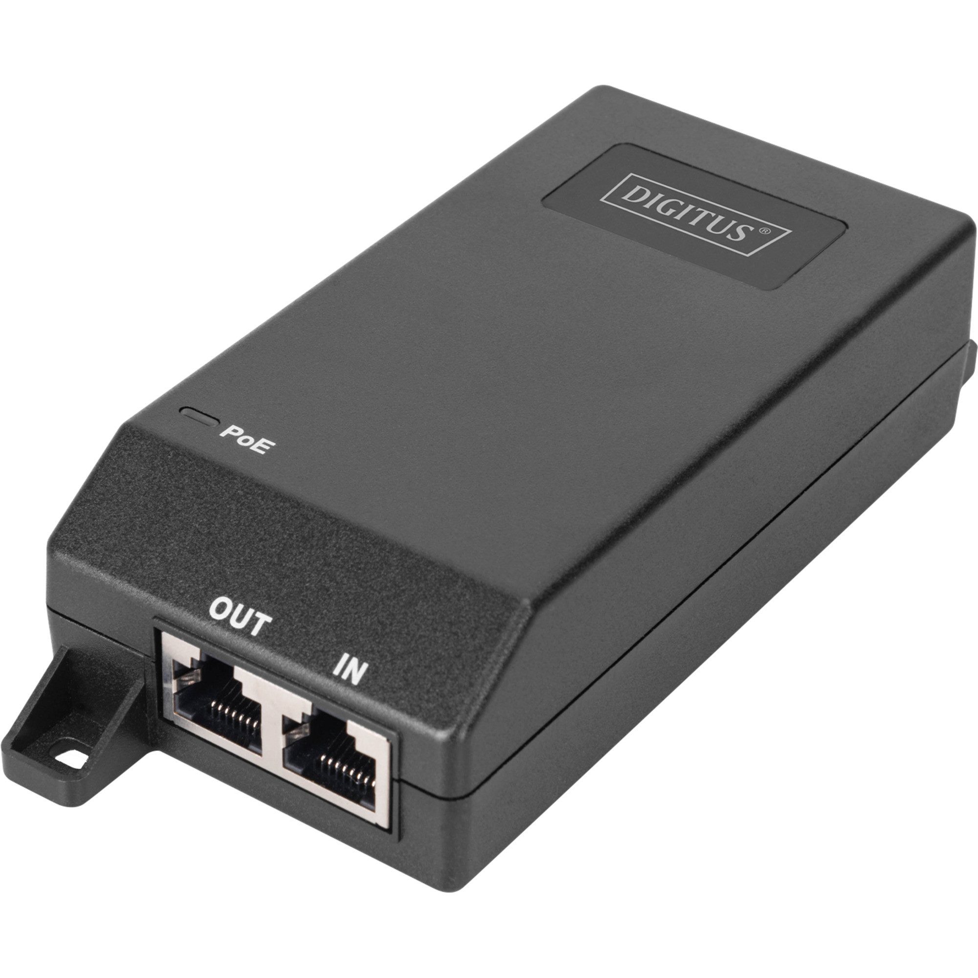 Digitus Netzwerkstecker Digitus Gigabit Ethernet PoE+ Injektor, 802.3at 30