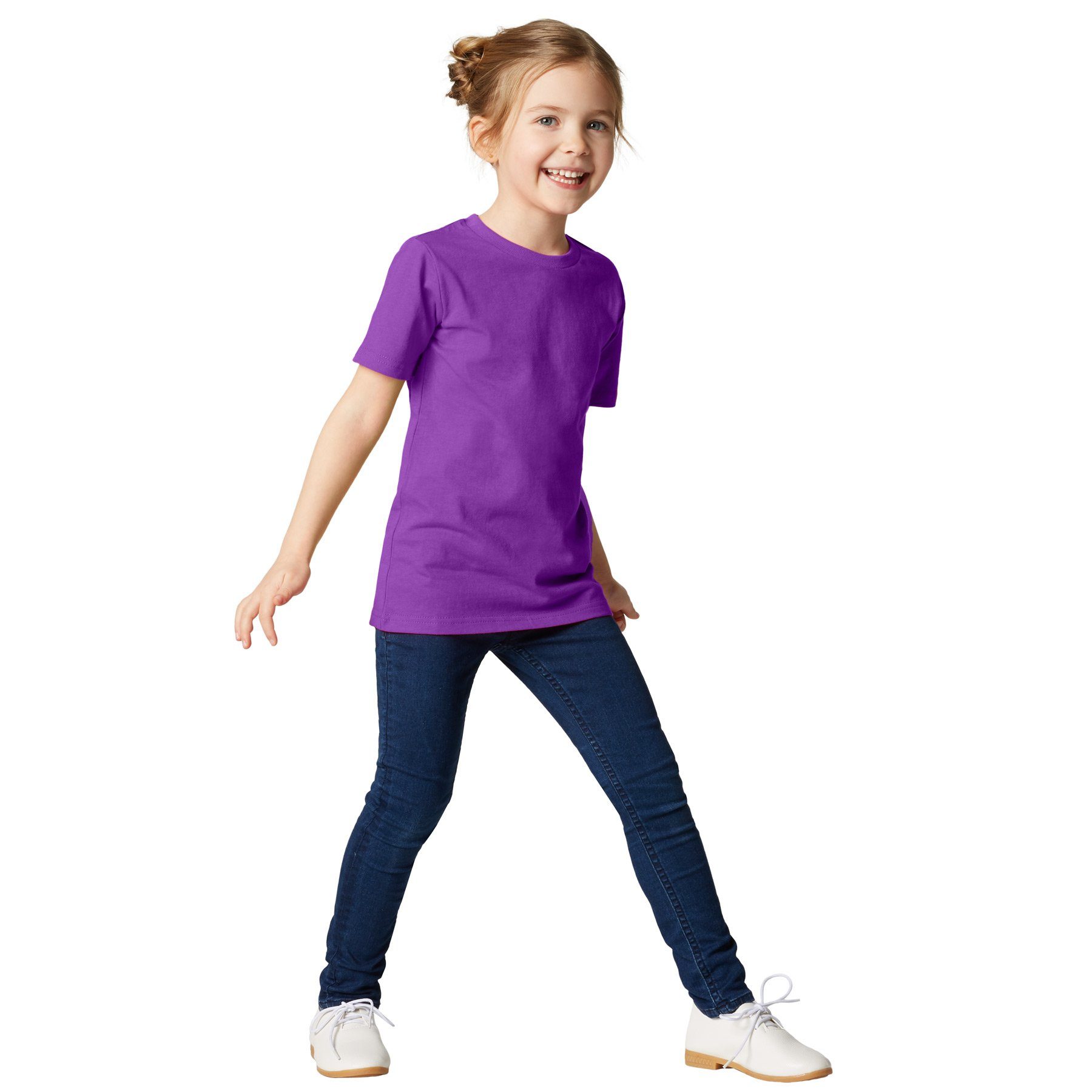 dressforfun Rundhals Korientalisch T-Shirt lila T-Shirt