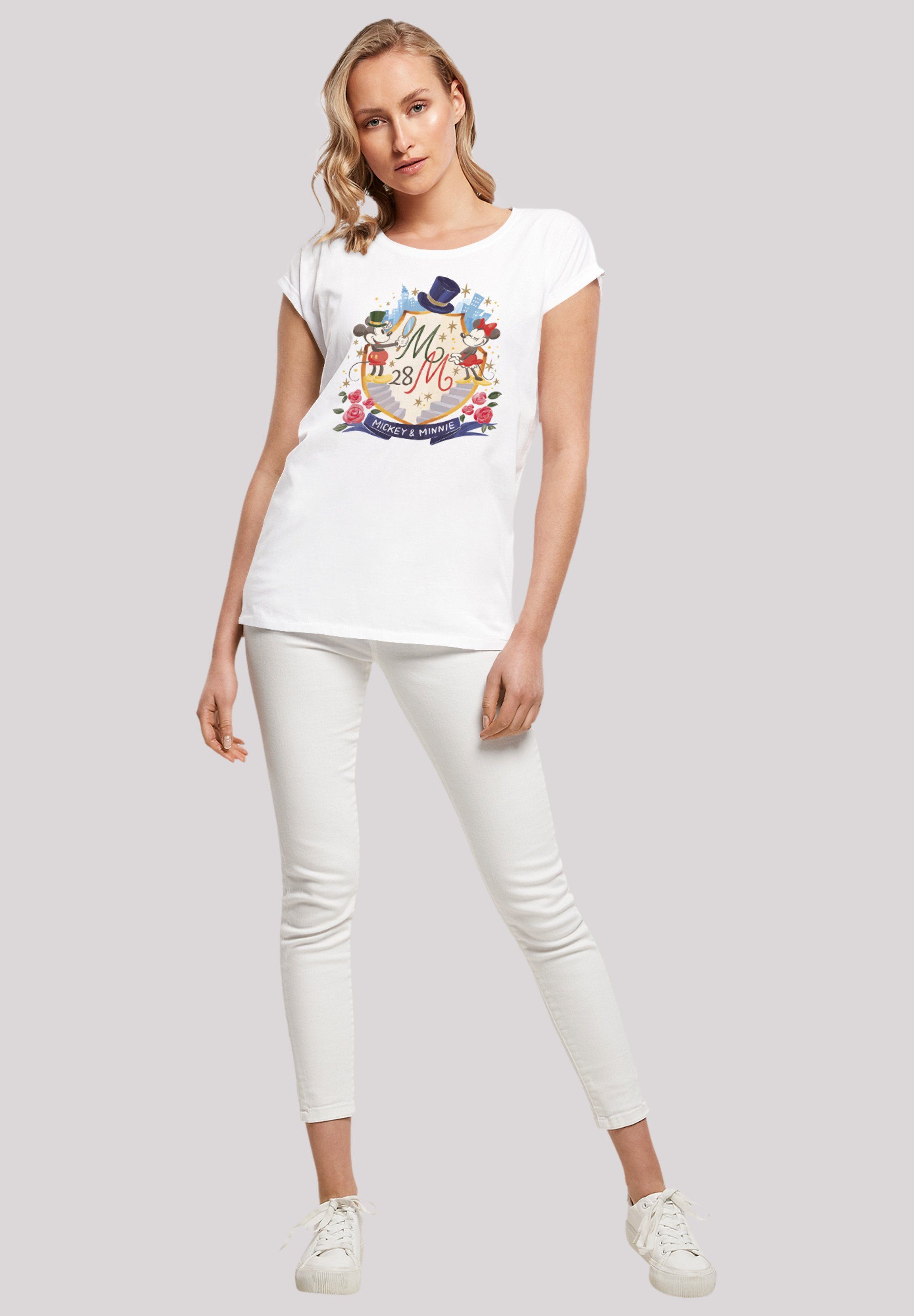 & Qualität 28 Premium Micky Minnie Disney Maus T-Shirt F4NT4STIC