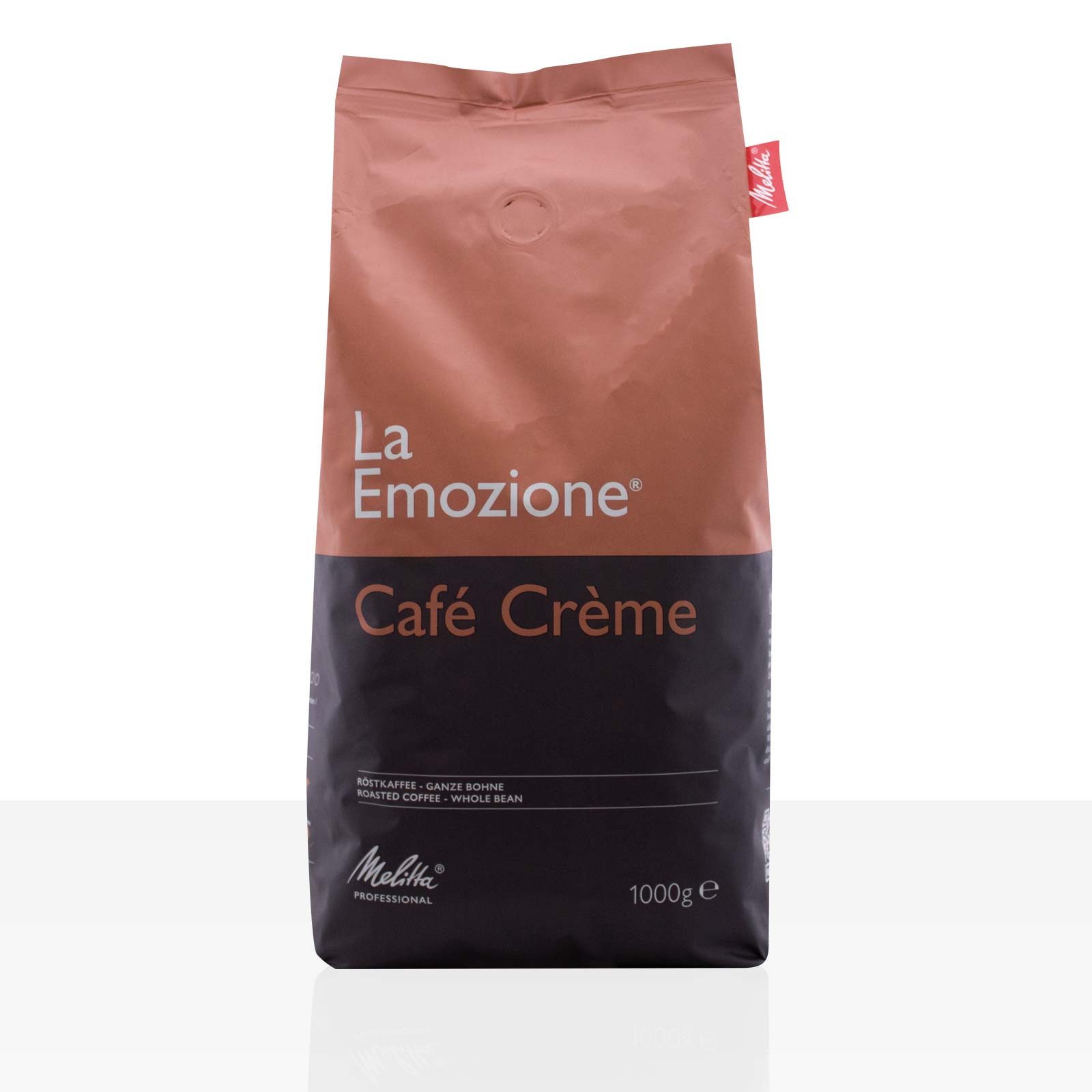 Melitta Kaffee Melitta La Emozione Cafe Creme 100% Arabica - 8 x 1kg Kaffeebohnen