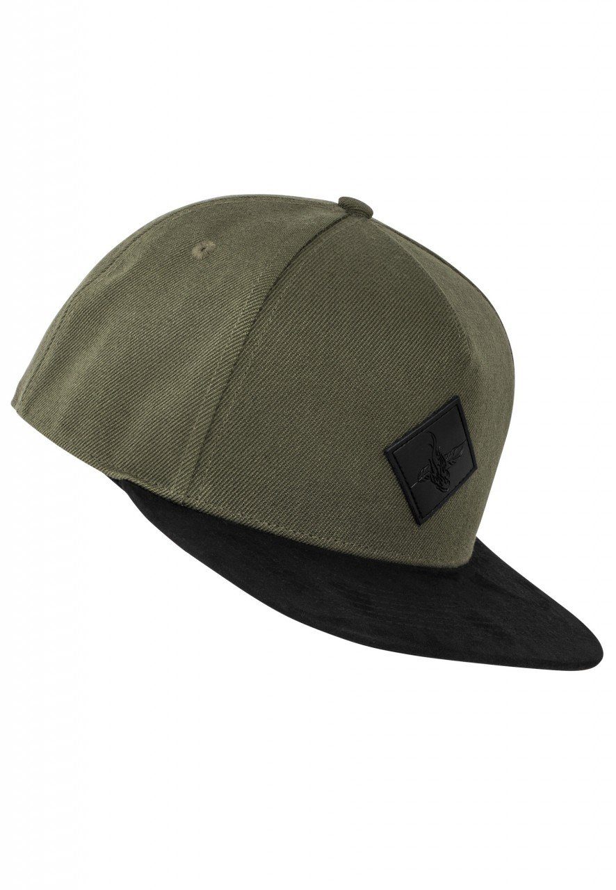 Blackskies Snapback Cap Port Louis Snapback Cap - Olive-Schwarz