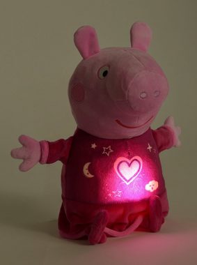 SIMBA Plüschfigur Peppa Pig, Gute Nacht Peppa, mit Sound und Schlummerlicht
