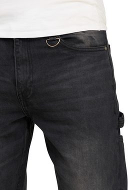 SOULSTAR Straight-Jeans S2CHEB Herren Lange Hose Carpenter Jeans Bermuda Regular-Fit Workwear
