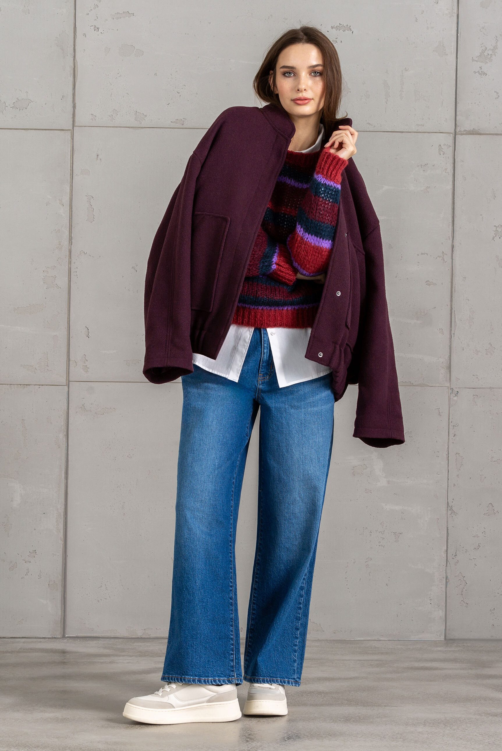 SENSES.THE LABEL Bomberjacke mit Elastikbündchen günstig online kaufen