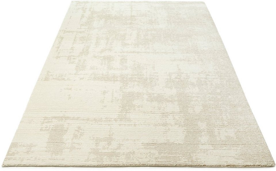 Teppich Doralis, andas, rechteckig, Höhe: 14 mm, mit Schrumpfgarn-Effekt,  Kurzflor