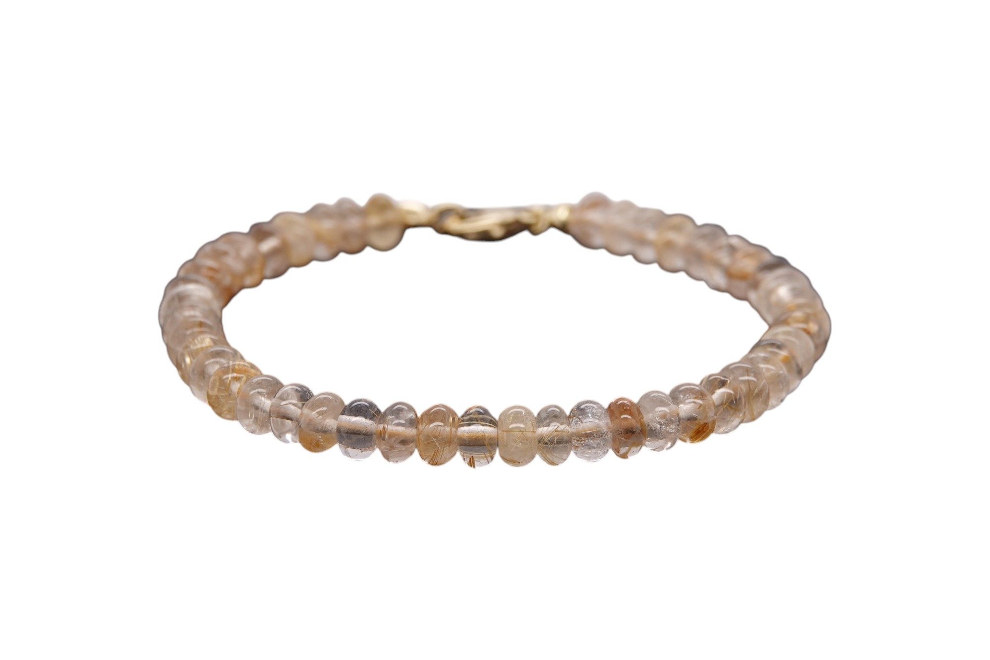 Sogni d'oro Armband mit Rutilquarz, Silber 925 (Sterlingsilber)