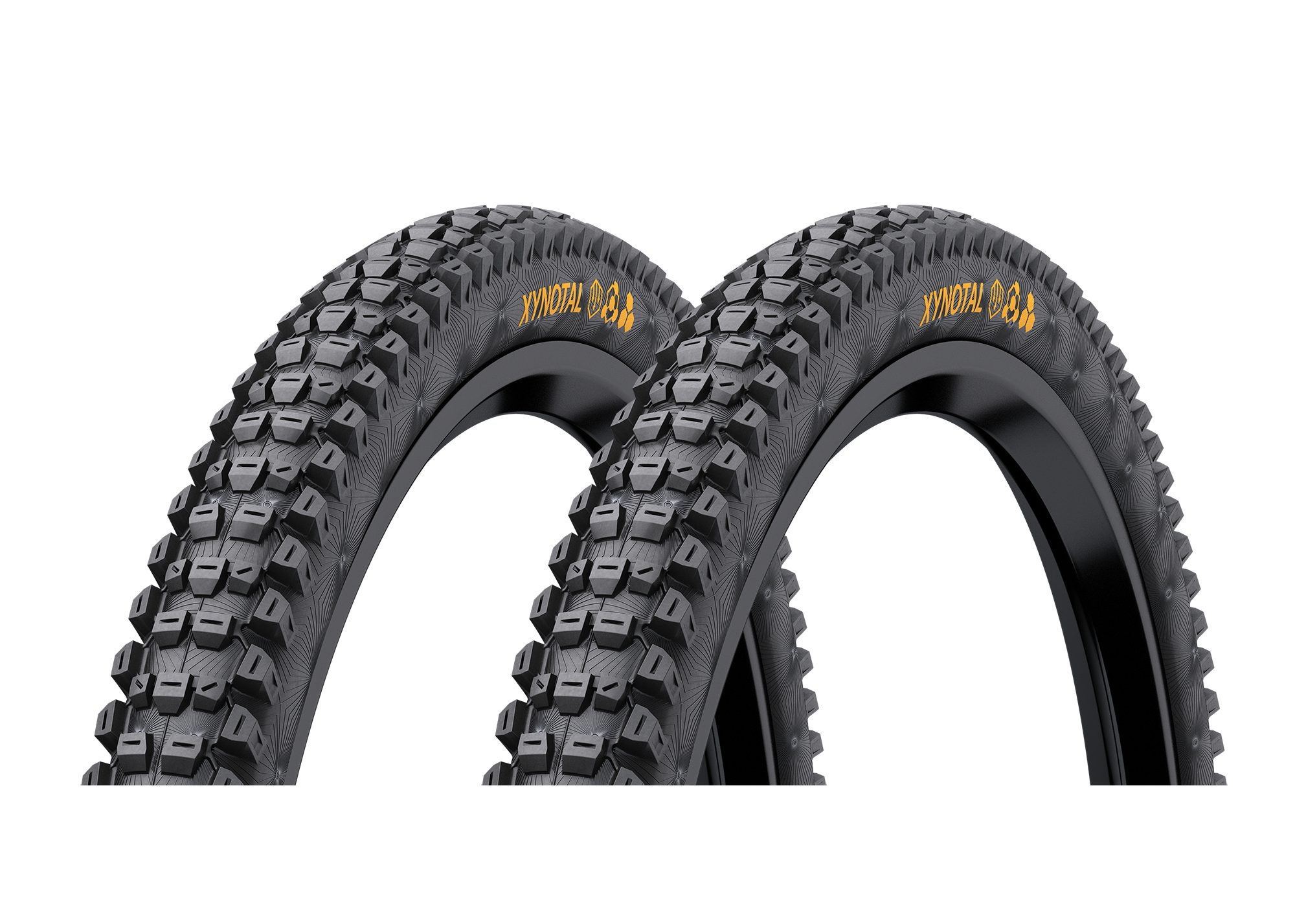 Fahrradreifen 2x Continental Xynotal Enduro 60-584 Soft TLR Faltreifen 27.5x2.40