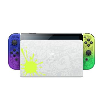 Nintendo Switch Konsole OLED Splatoon 3 Edition, 64GB. WiFi WLAN, Bluetooth, OLED-Modell Limited Edition