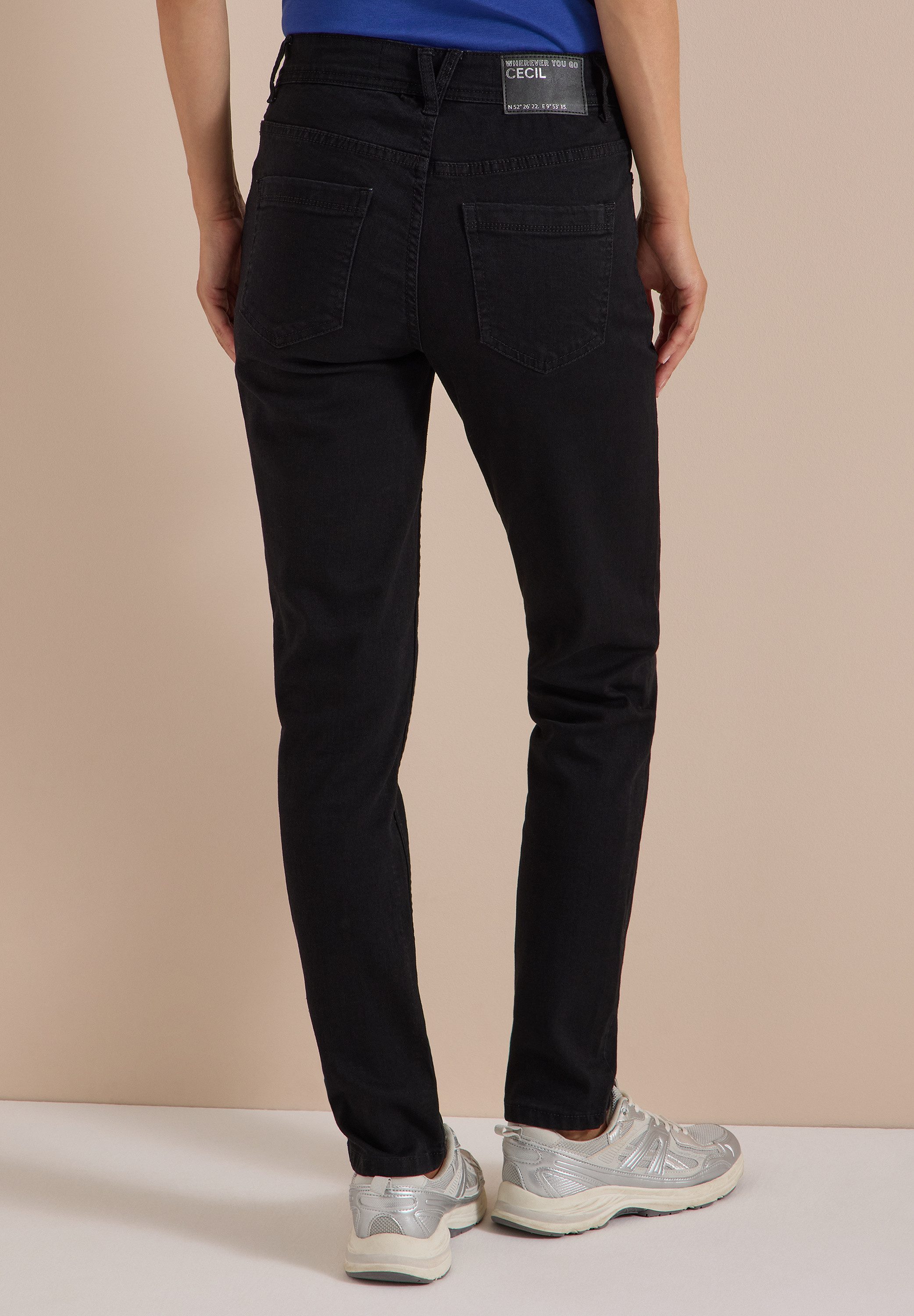 CECIL Comfort-fit-Jeans Middle Waist