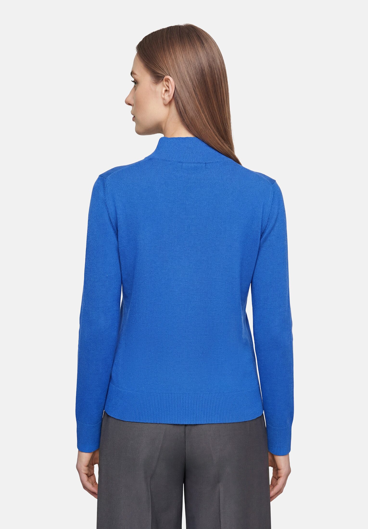 Betty Barclay Strickpullover Damen mit Stehkragen (1-tlg)