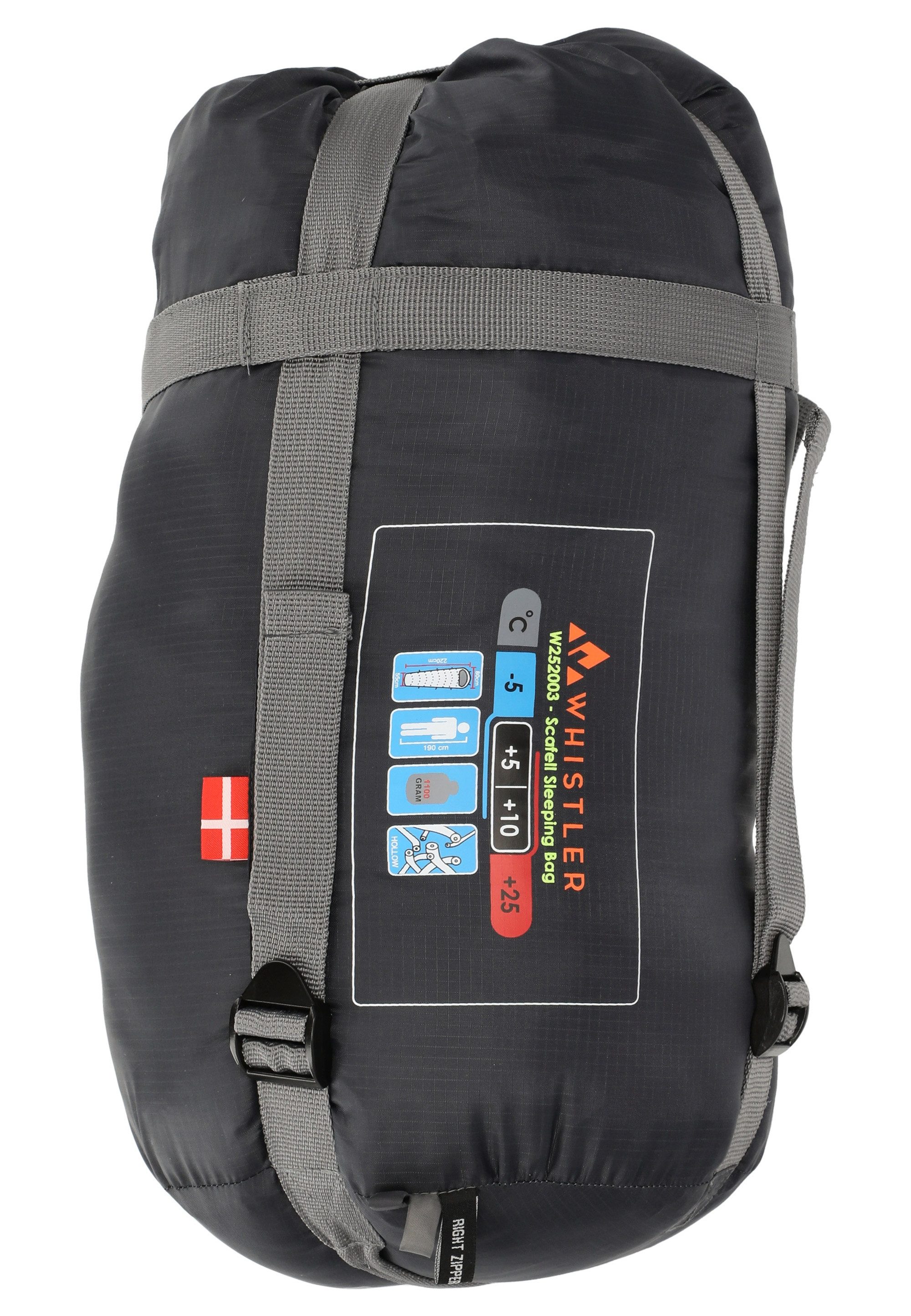 WHISTLER Trekkingschlafsack Scafell, ideale Wahl für Outdoor- und Campingab günstig online kaufen